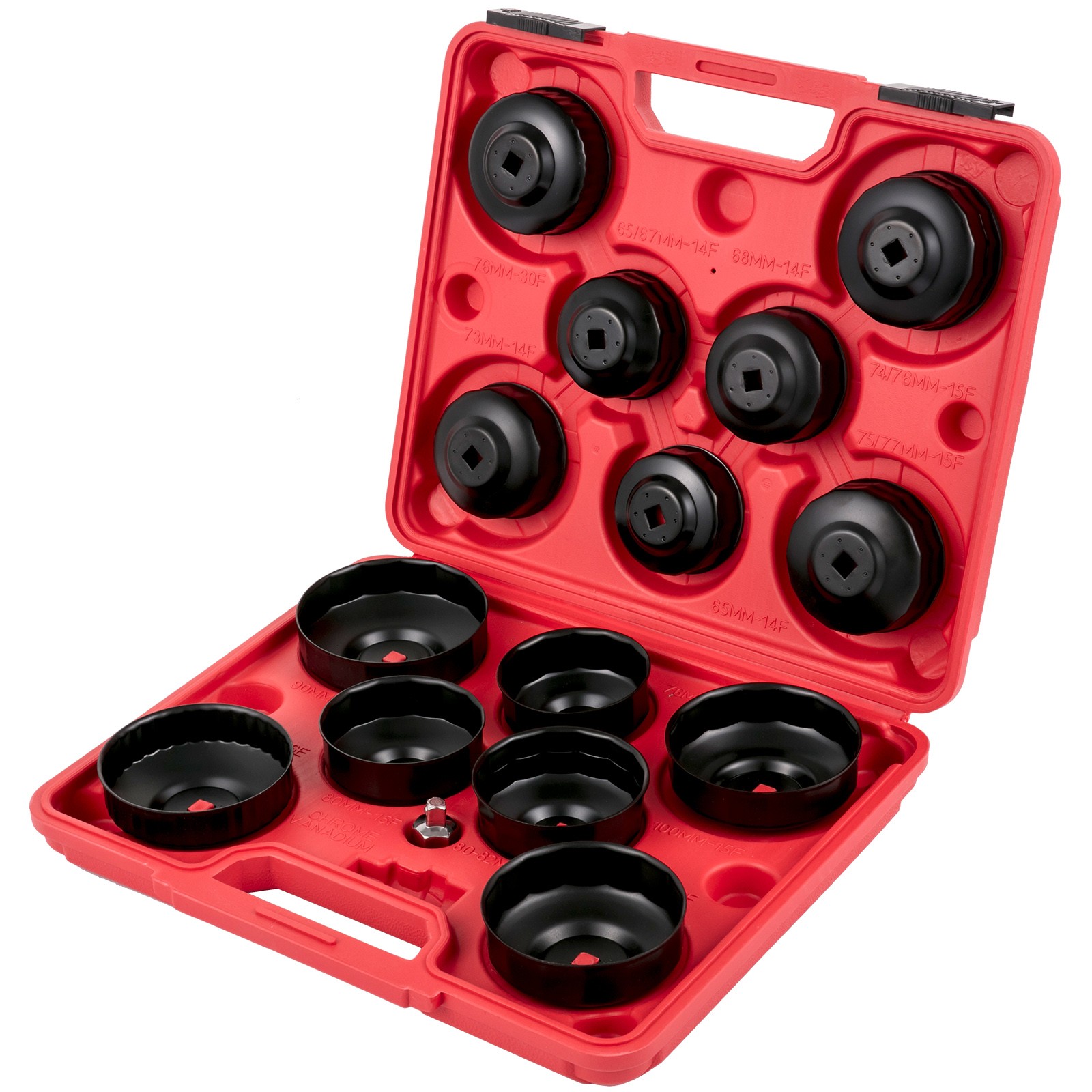Uimoso Oil Filter Socket Set Cup Socket Tool Set 14 PCS Oil Filter Cap Wrench