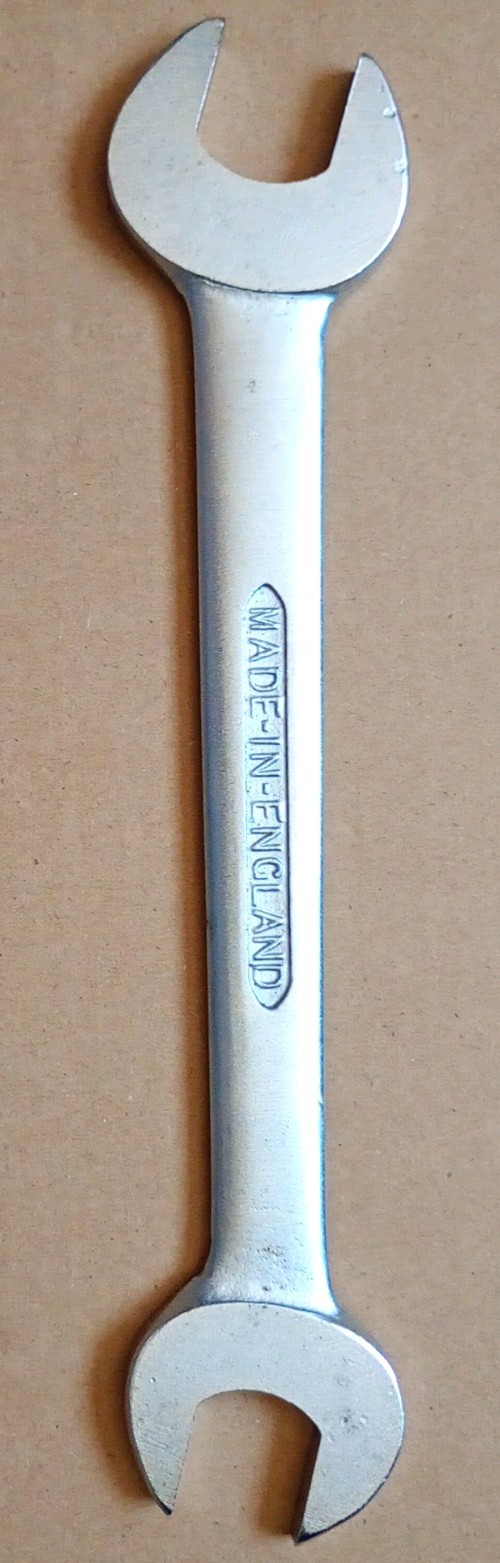 Bedford Vanadium Open Ended Spanners x 8 • Metric Sizes: 6/7mm – 10mm to 22mm