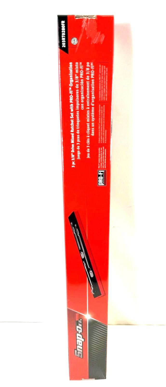 New Snap-on™ 3/8″ drive Indexible Head Ratchet Set FNF100 F80MP FLL80MP Foam Set