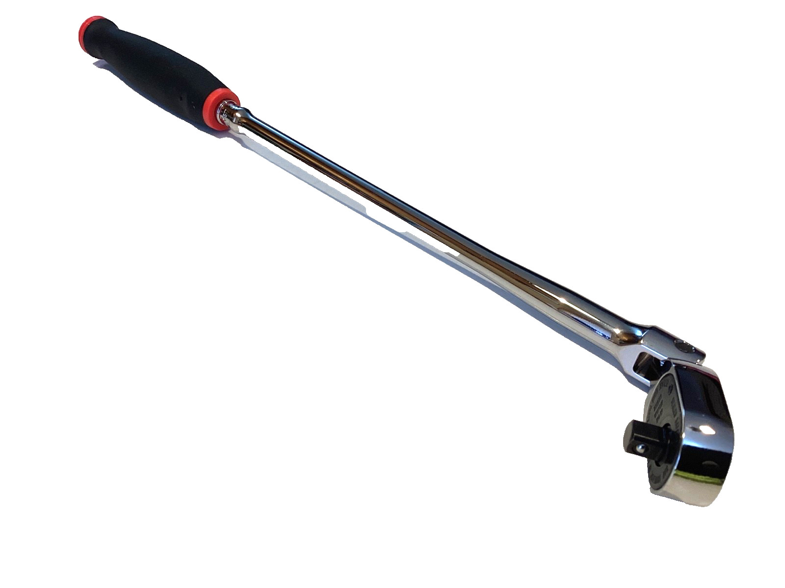 Snap On NEW 1/4″ Drive RED Soft Grip Extra Long Handle Flex Head Ratchet THLLF72