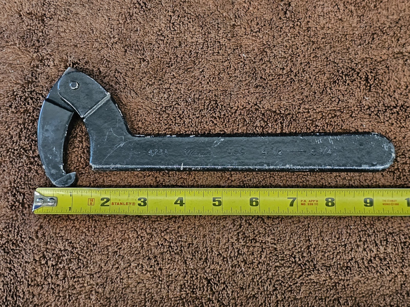 Martin Spanner Wrench Sprocket Gear 4-1/2″ to 6-1/4″ 474A USA