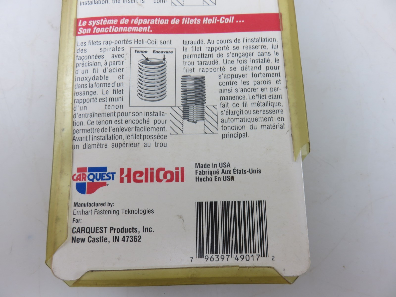 HeliCoil 5521-8 Thread Repair Kit 1/2-13 Coarse Made In USA