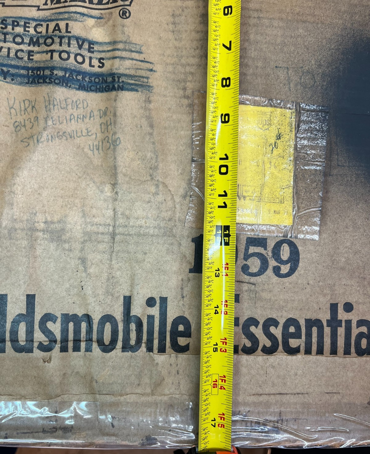 1959 Oldsmobile Kent-Moore Specialty Automotive Tool Kit
