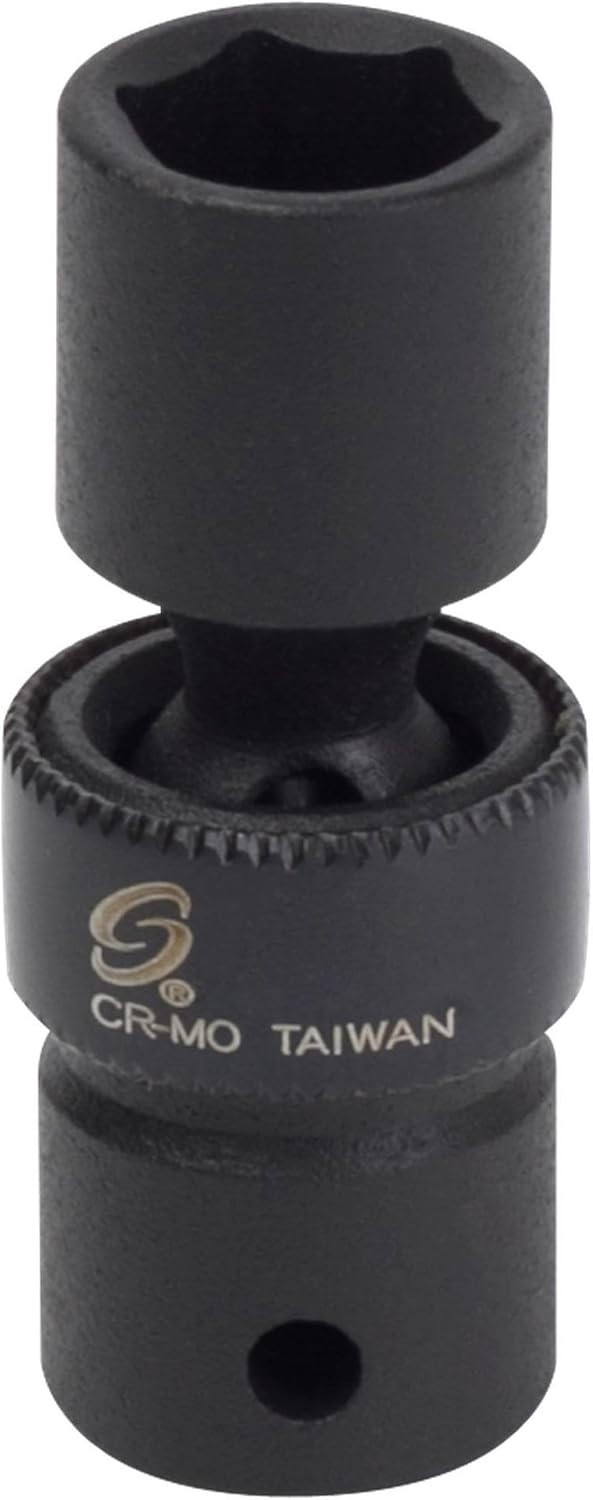 Universal Impact Socket 1/4-Inch Drive 8mm 6-Point