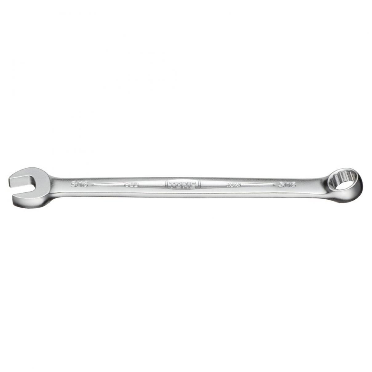 Tone CSB-10 5/16 inch 12-Point SAE Combination Wrench 126 mm Long