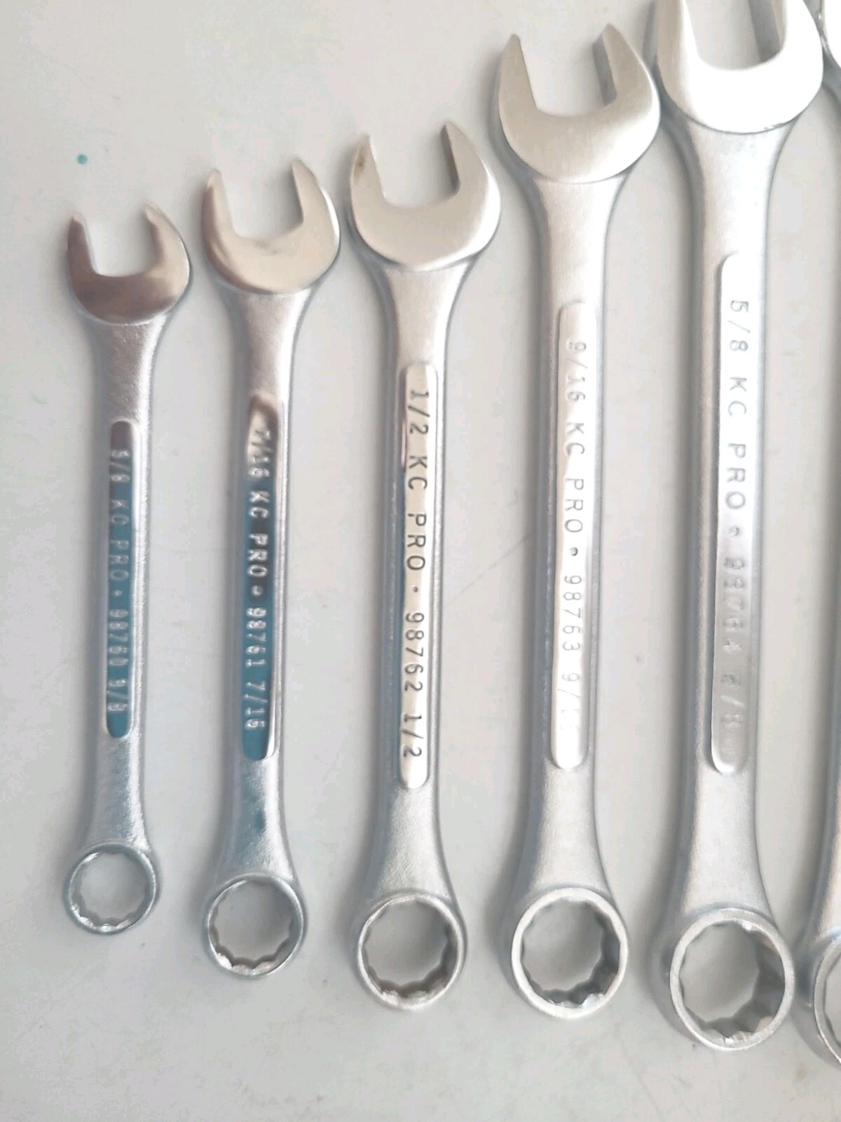 KC PRO PROFESSIONAL WRENCH SET 6-PIECE Tool Lot With Free Shipping Included.