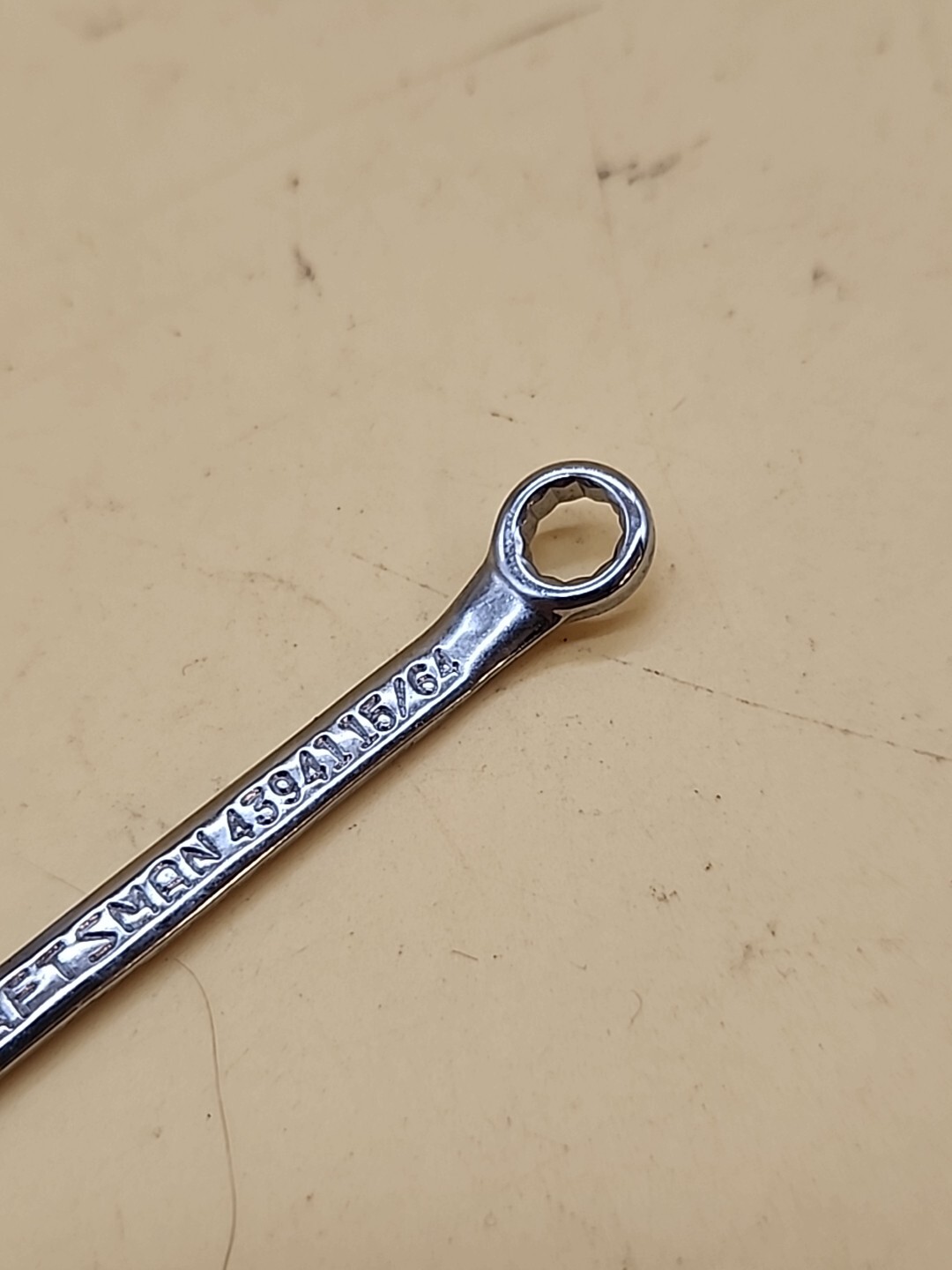 Craftsman 43941 7/32 X 15/64 In SAE Ignition 12 Point Wrench USA