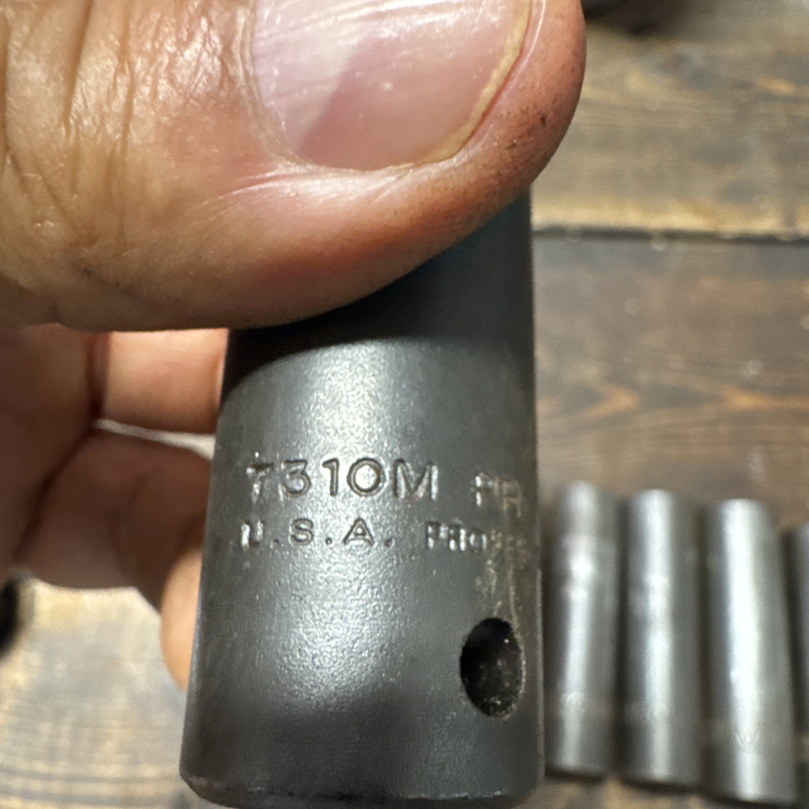 Proto Professional Deep Impact Socket 1/2 Drive Set 10mm-17mm Used