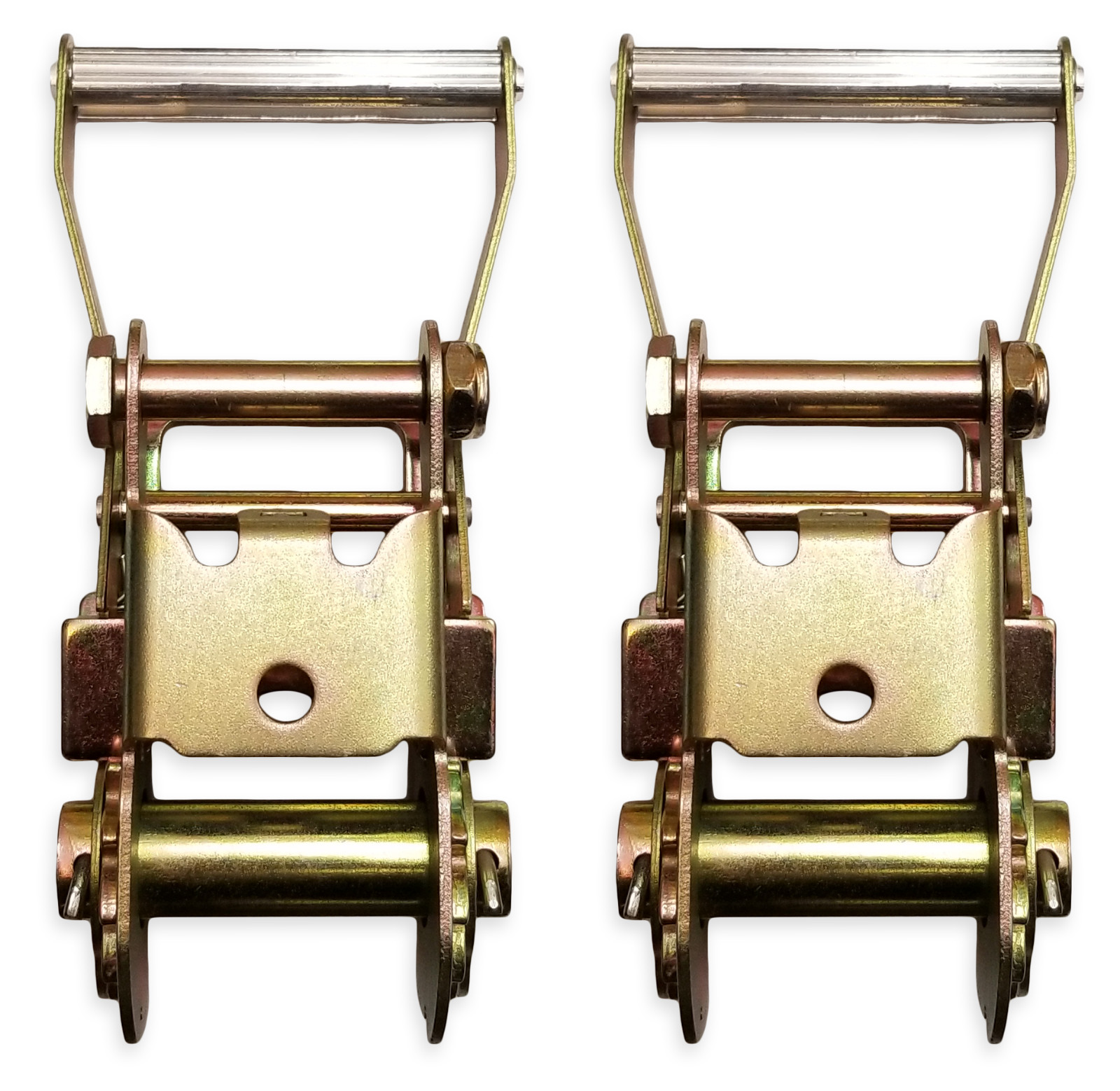(2 PACK) SHORT WIDE 2″ RATCHET HANDLES, TIE DOWN TOW DOLLY AXLE