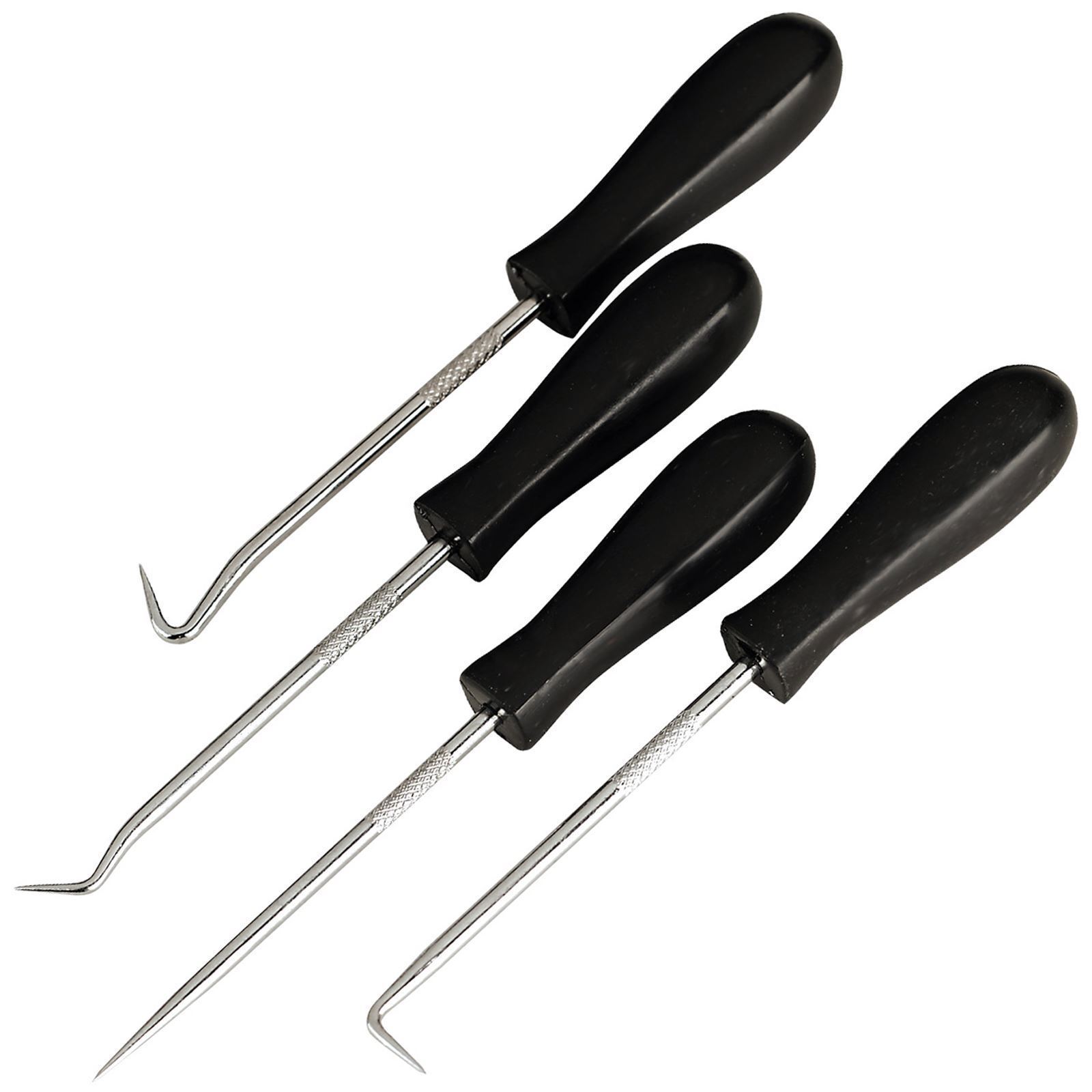4PCS Hook and Pick Set O-Ring Cotter Pin Oil Seal Removal Puller Hand Tool Set