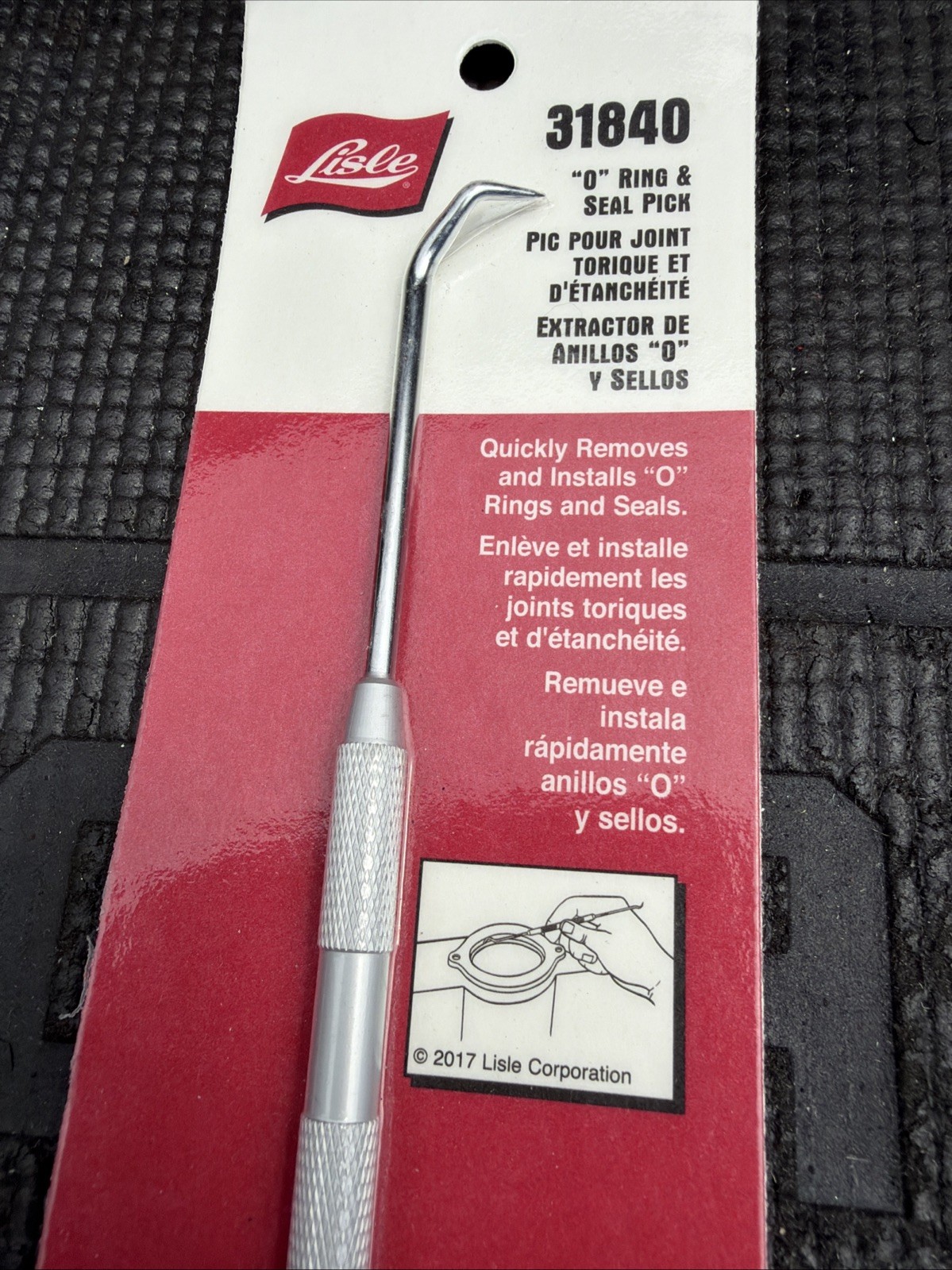 Lisle 31840 «O» Ring and Seal Pick Nos