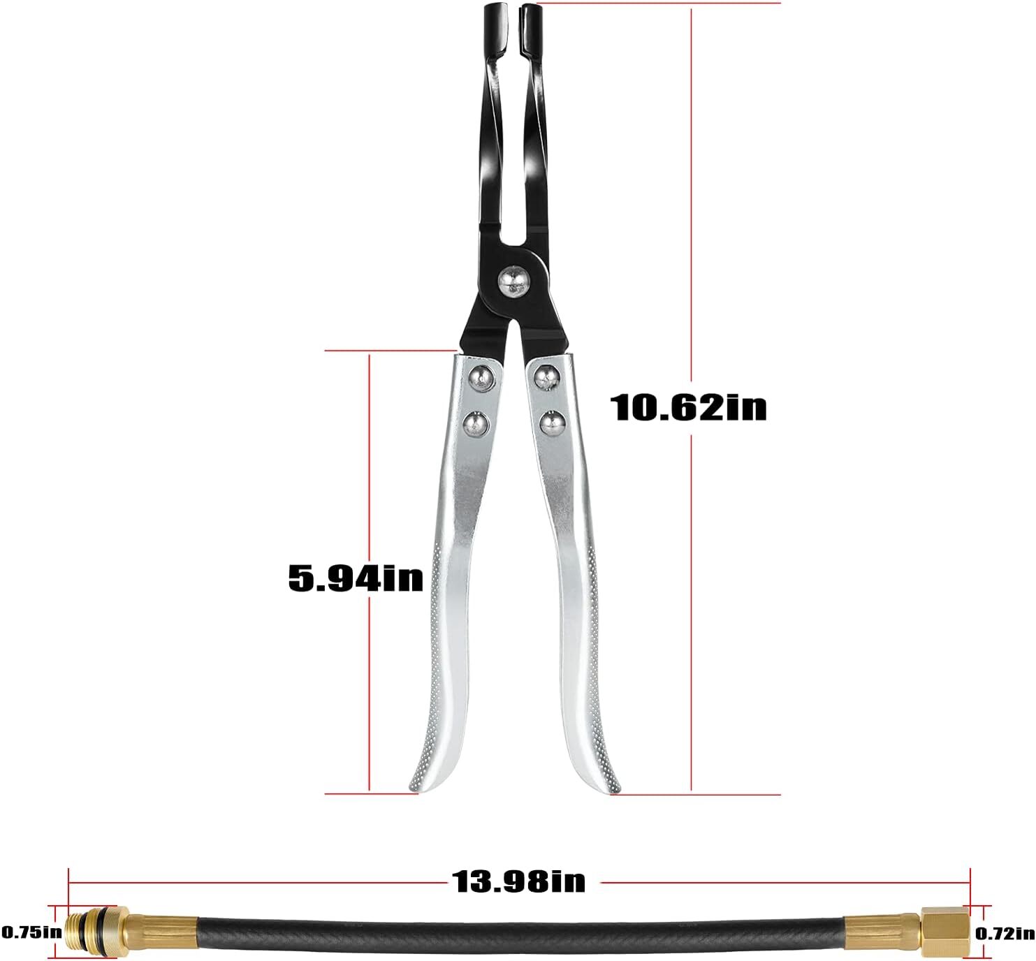 36050 Valve Keeper Remover + 19700 Valve Holder + HW0107 Valve Stem Seal Pliers