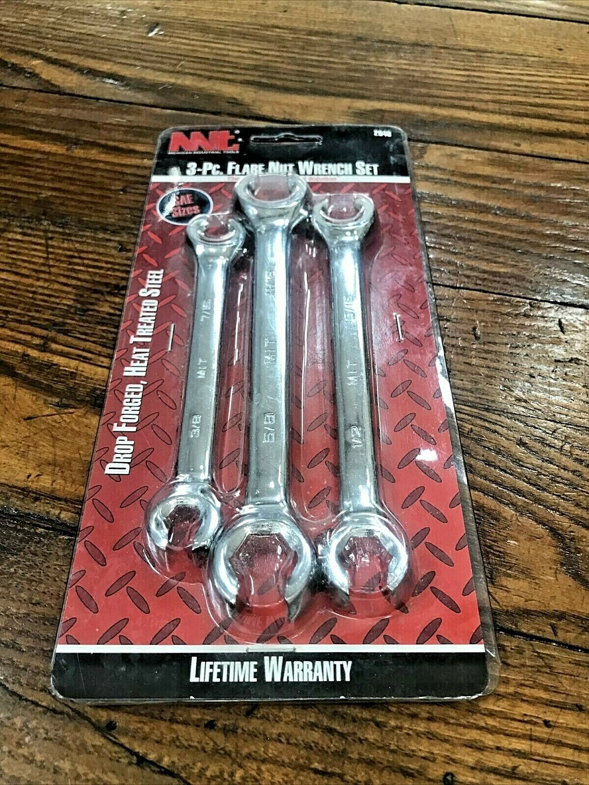 NEW Mit 3pc Flare Nut Wrench Set MICHIGAN INDUSTRIAL TOOLS