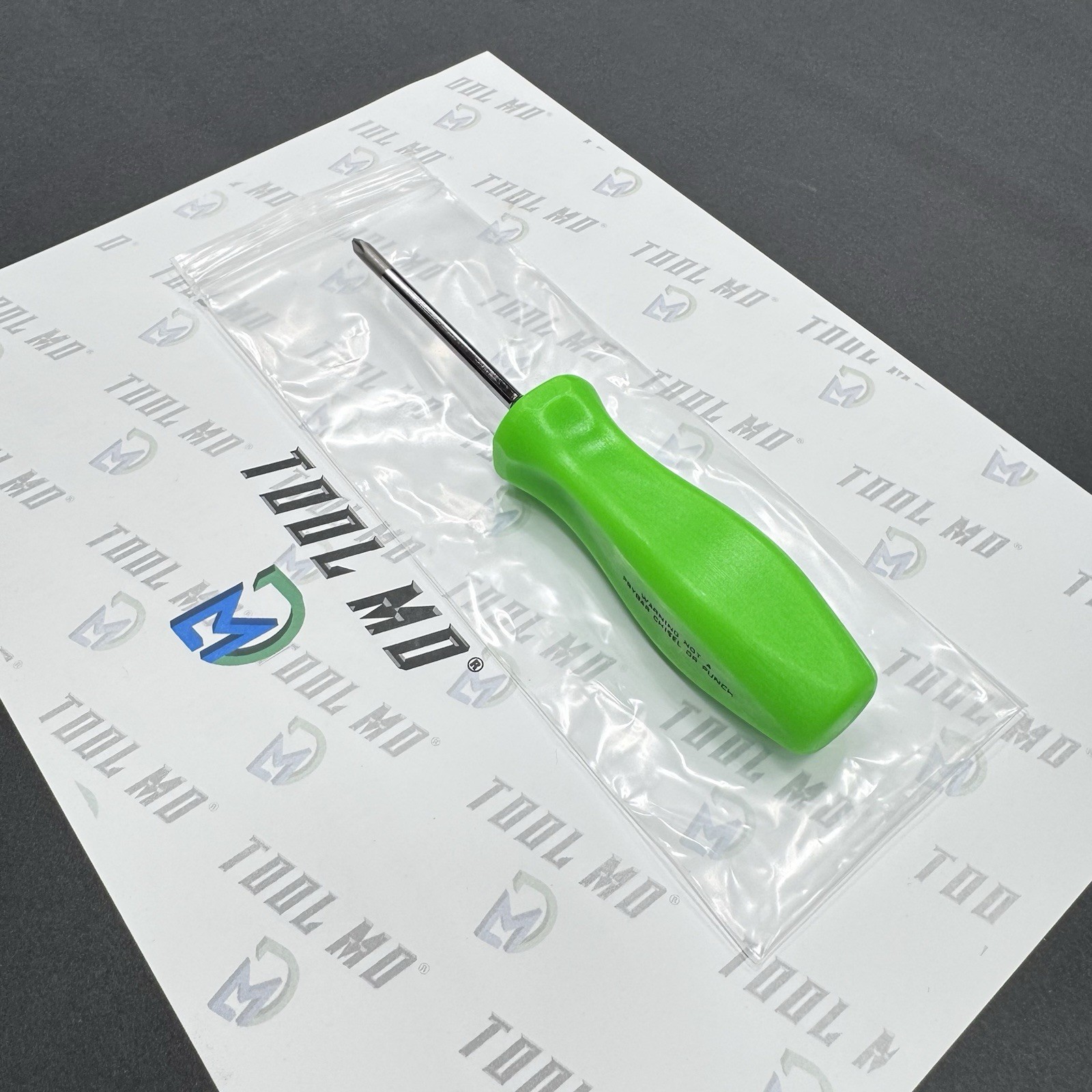 Snap-on Tools USA NEW GREEN #1 Phillips Hard Handle Screwdriver SDDP31IRAG