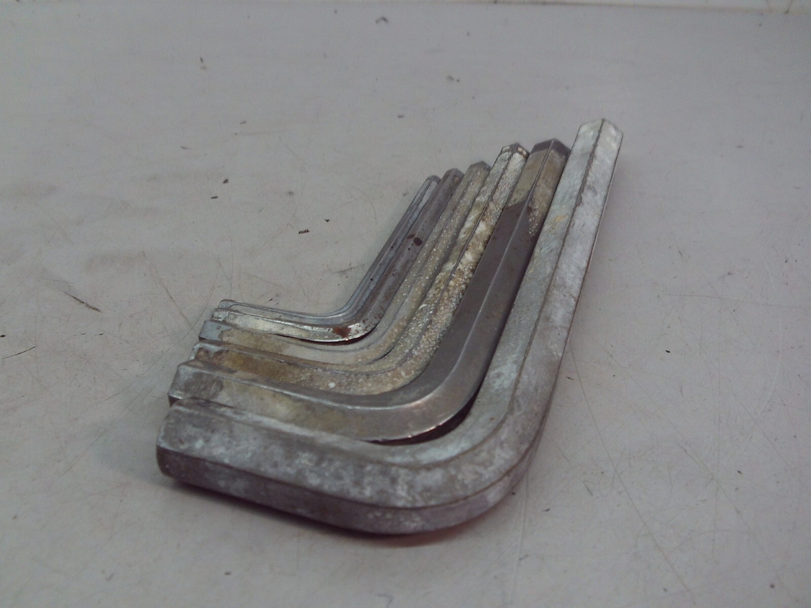 SNAP ON Allen Keys Gray Set Metric 12 / 10 / 8 / 6 / 5 / 4 mm