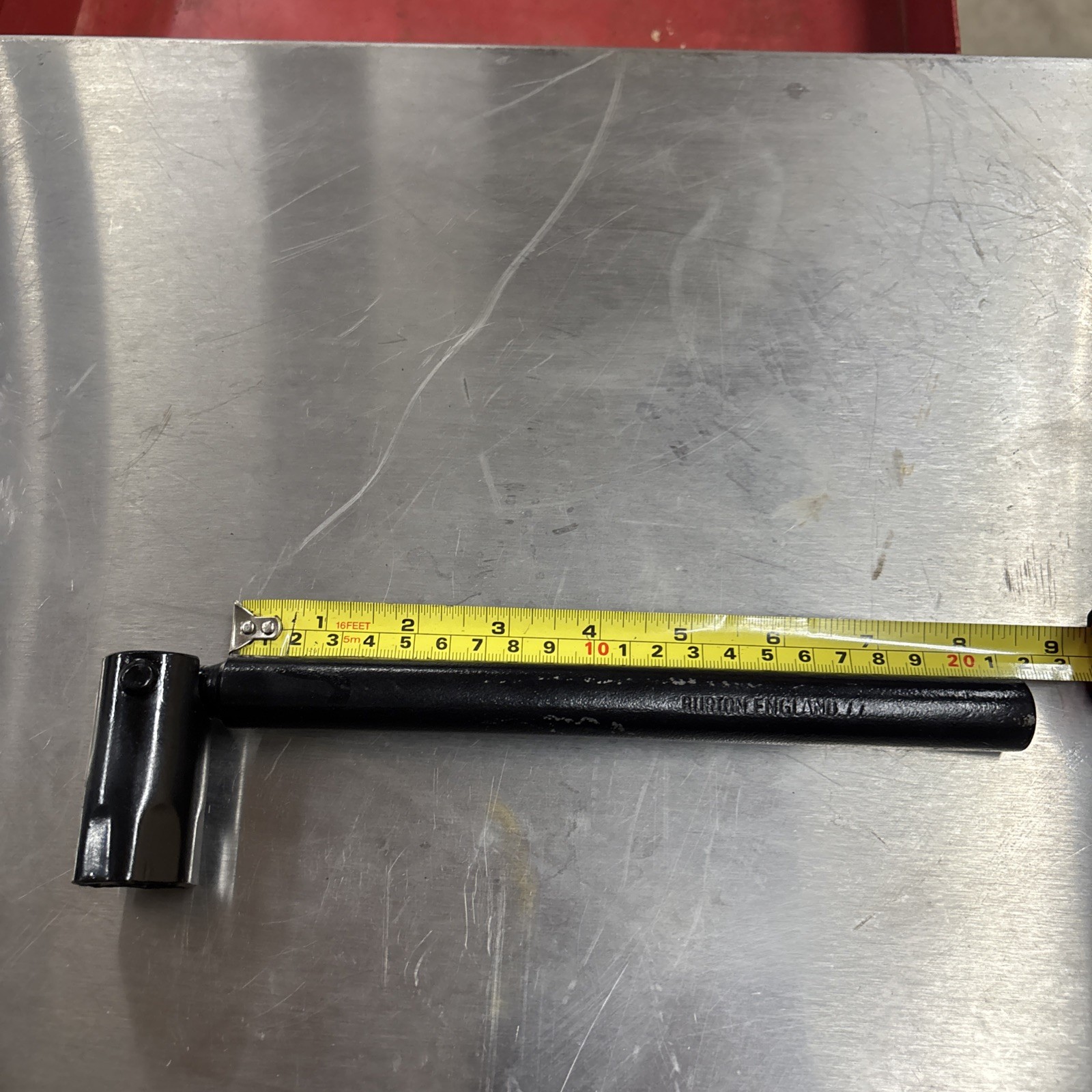 22mm / 7/8 inch folding wrench Burton England