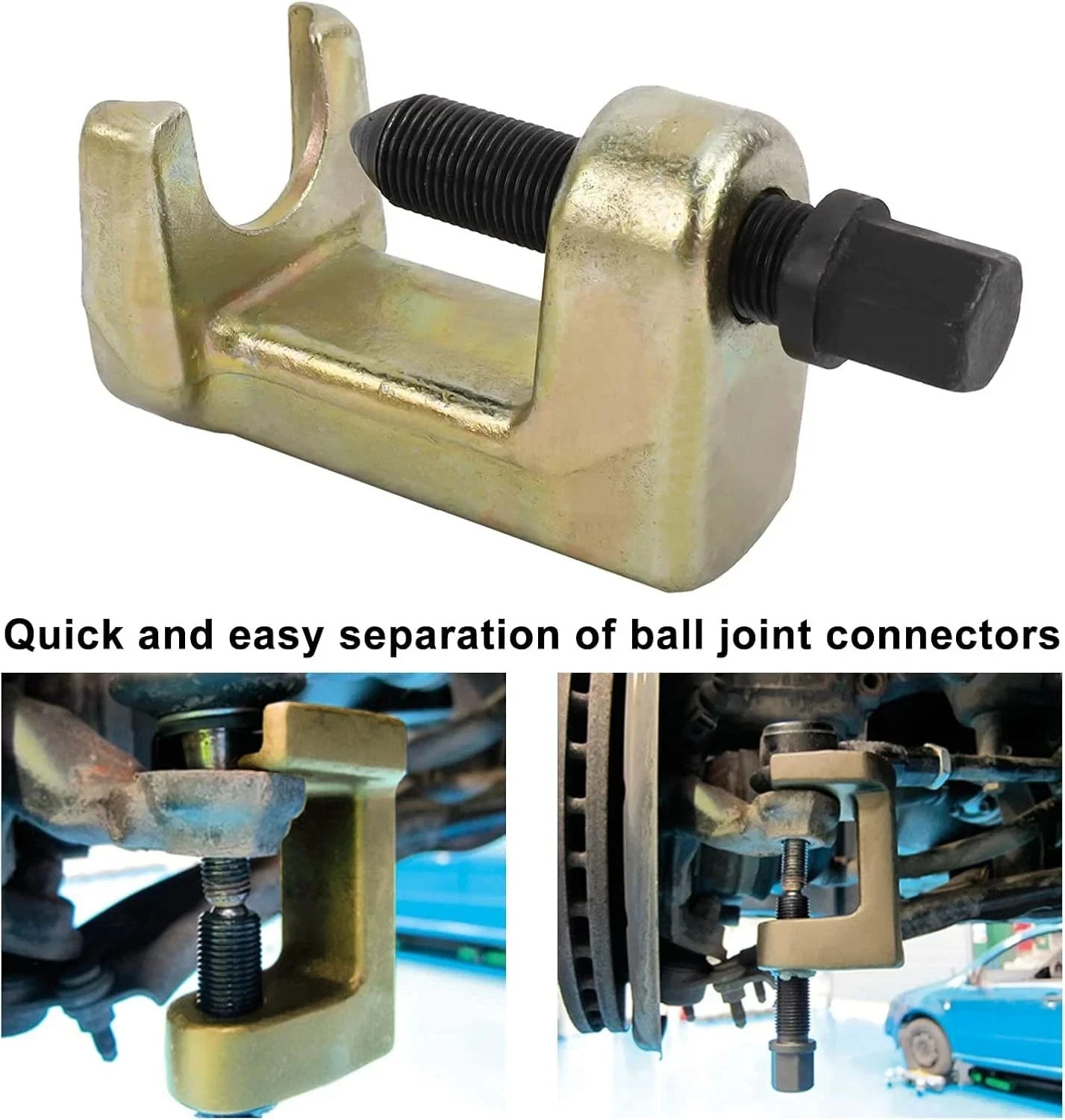 3PCS Ball Joint Separator Puller Removal Tool Extractor 23/28/34mm Tie Rod End