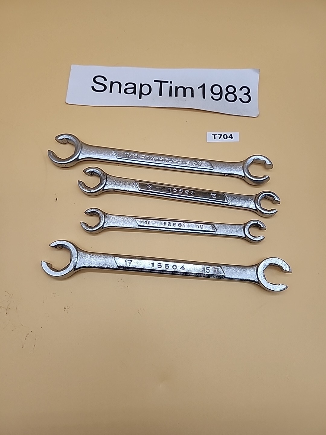 GM performance Wrench Set 4ea 15×17, 11×10, 12×13 ,11/16×5/8
