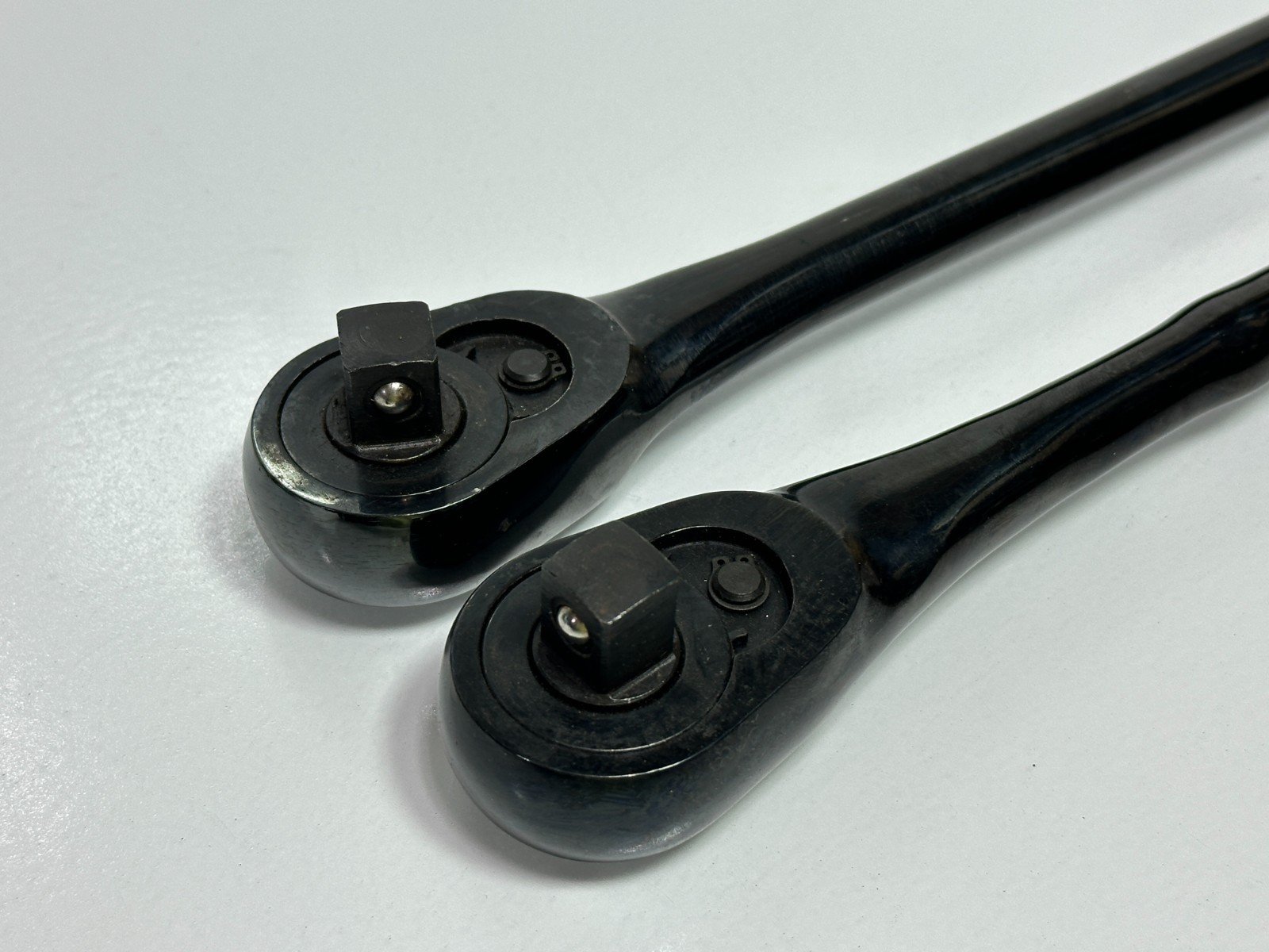 Cornwell USA 2pc SR-701 & SR-501 Ratchet Set Pair, 1/2” Drive BLACK Oxide Finish
