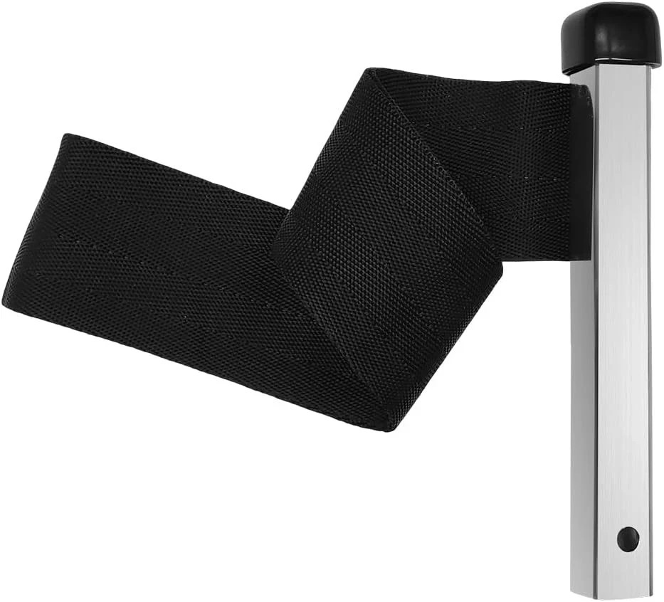 Nylon Strap Oil Filter Wrench, 1/2″ Drive Belt Type Wrench Silver & Black
