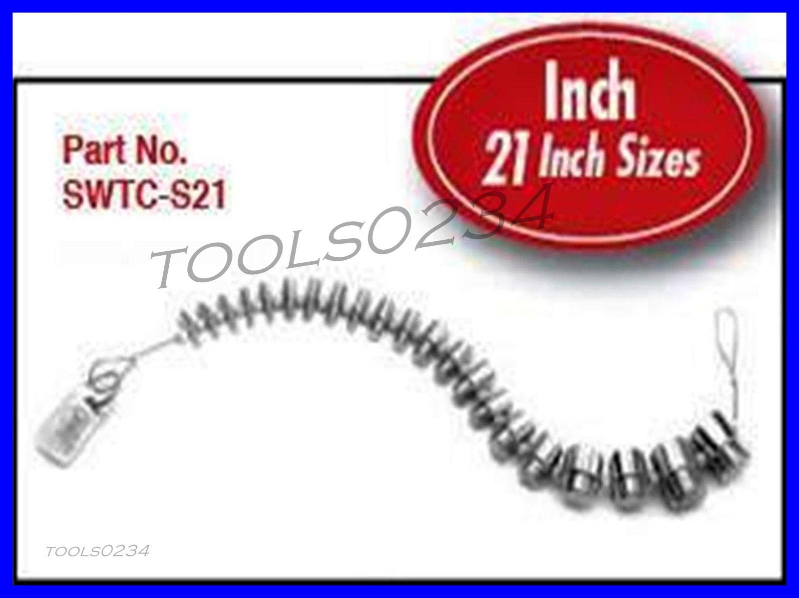 SWTC-S21 Thread Checker Tester Gages SAE INCH Male/Female NC & NF USA 23 Piece
