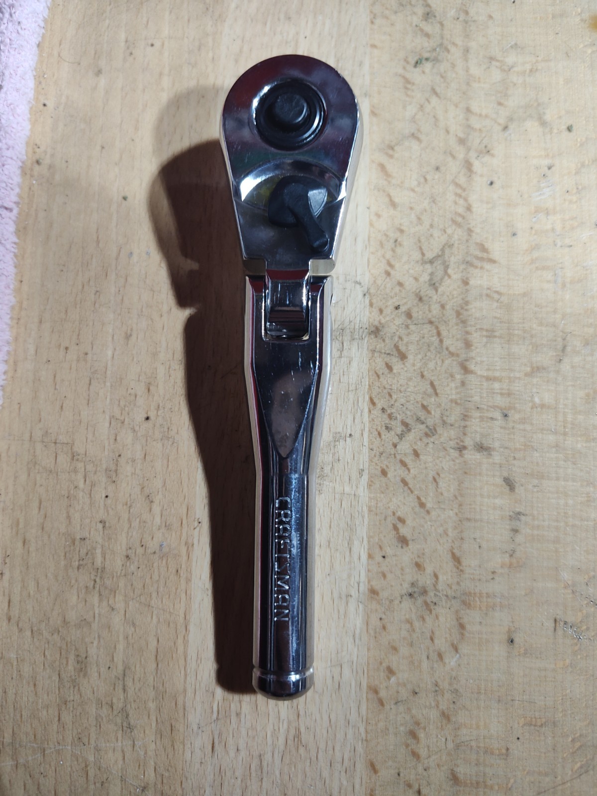 NEW! Craftsman USA VM 44834 3/8″ Drive Stubby Flex Head NOS