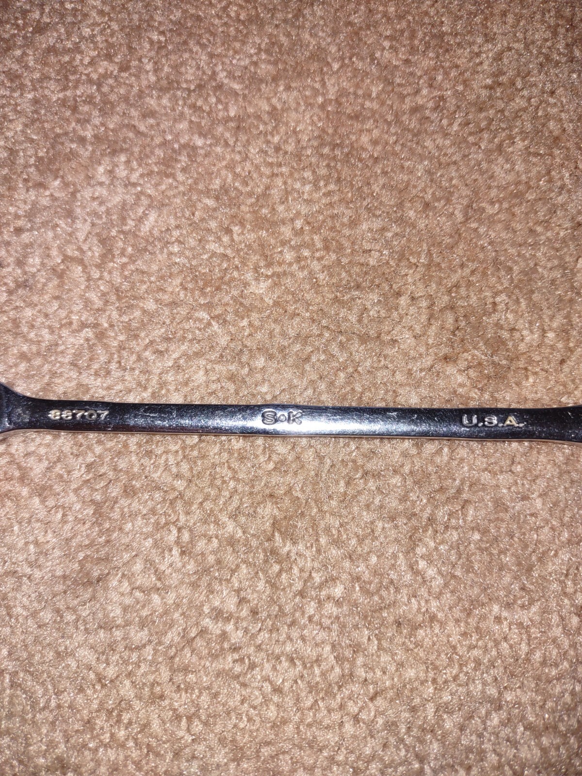 S-K Professional Tools #88707 Metric 7mm 6 Point Standard Combination Wrench