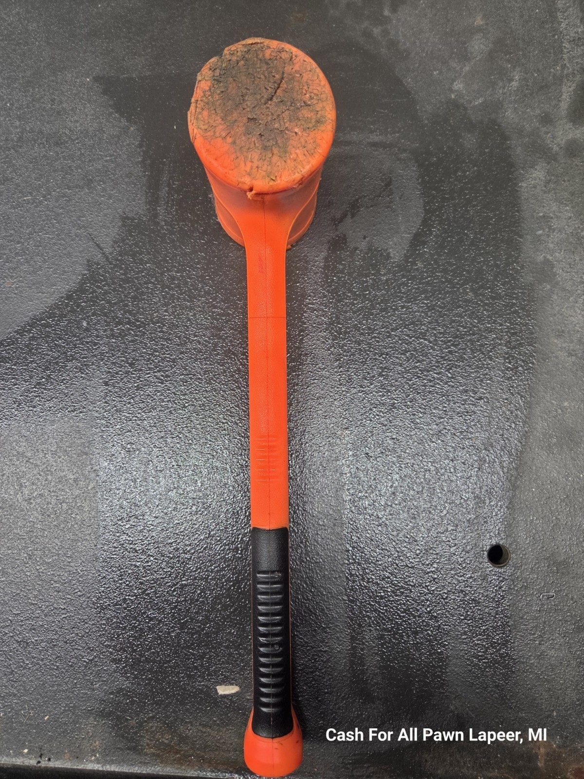 Snap-on tools 56oz Dead Blow Hammer Orange Soft Grip HBFE56