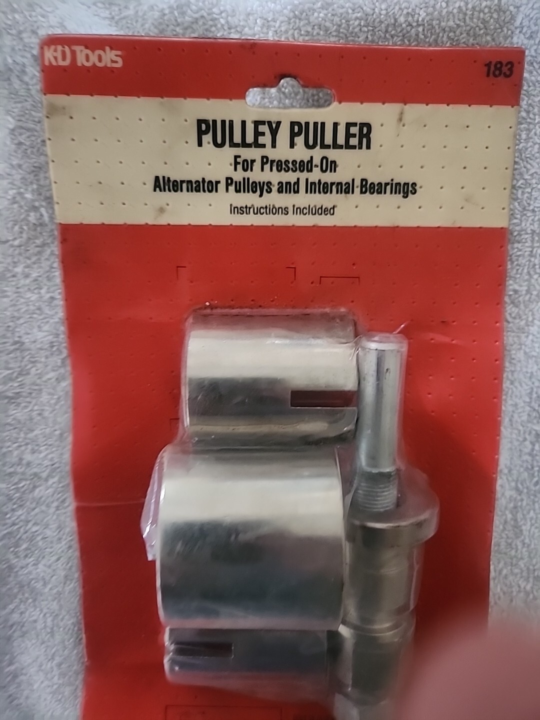 KD 183 pulley puller For Pressed On Alternator Pulleys And Internal Bearings