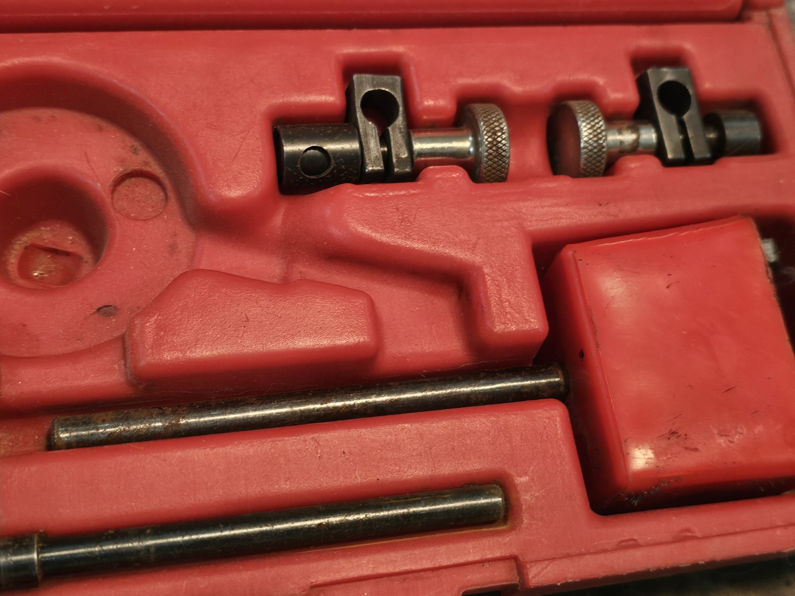 Snap On Dial Test Set PMF 136 Snap -On Tool Set. ** Missing DIAL