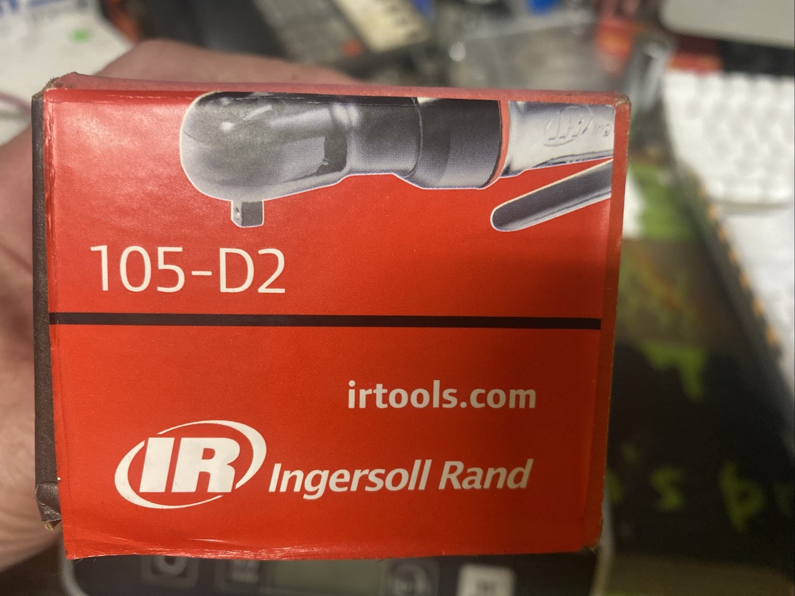 Ingersoll Rand, IR Part #105-D2, 1/4″ Drive Air Ratchet Wrench
