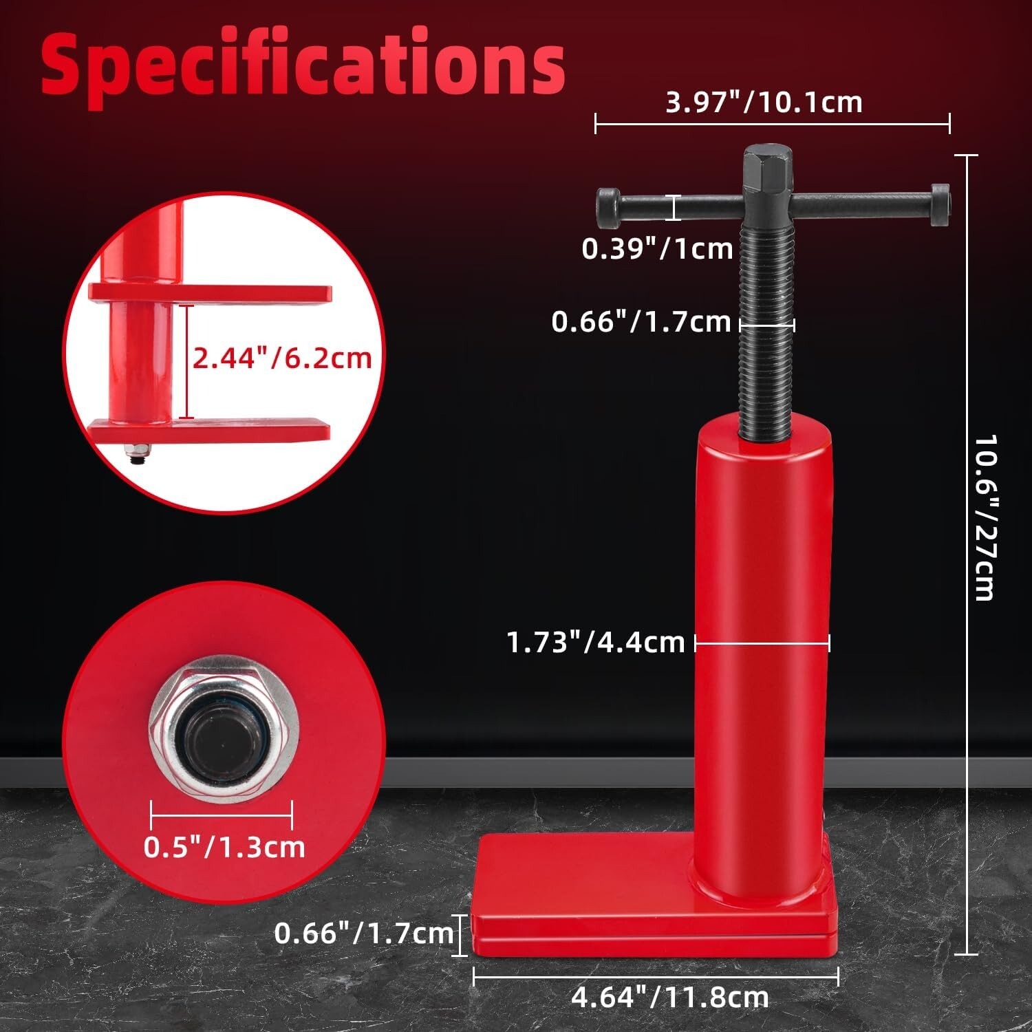Heavy Duty Brake Caliper Piston Compression Tool Universal for 1 2 4 6 Piston