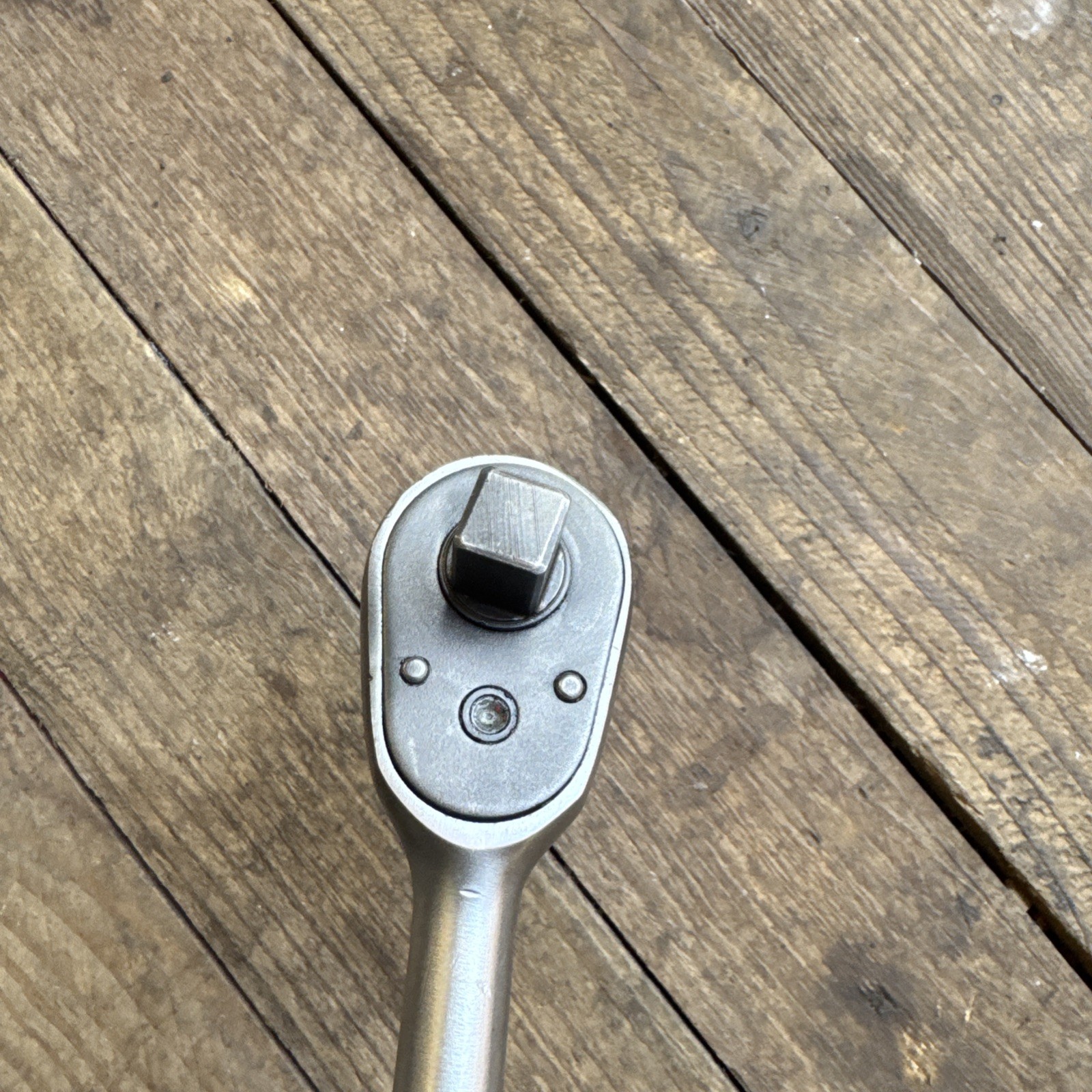 Vintage Britool Classic Shaped 1/2 Ratchet Hard Grip Handle No.E74
