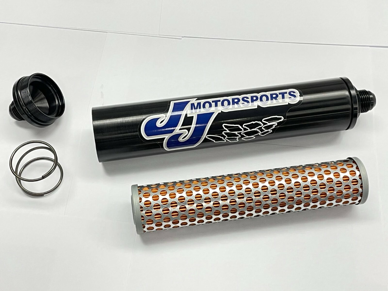 In-Line Fuel Filter Kit – 8 AN Fitting Ends inlet/outlet with Paper Fuel Filter