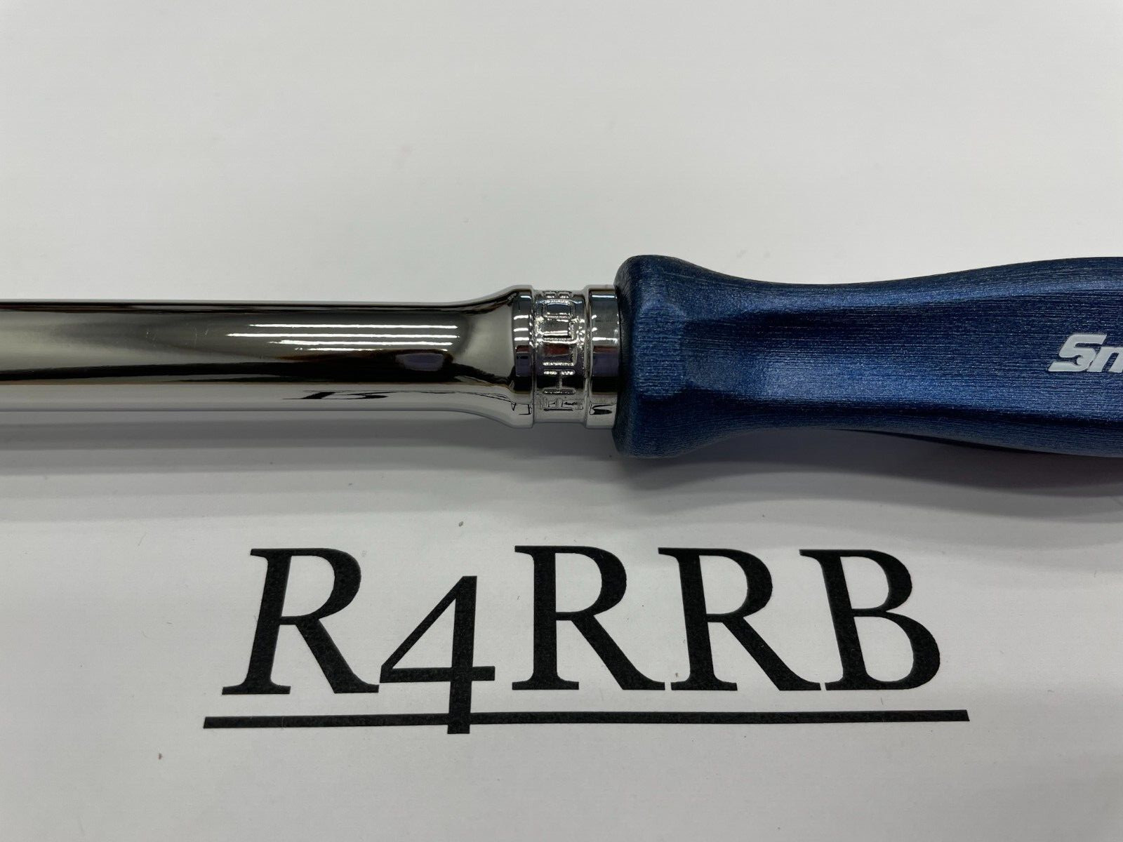 Snap-on Tools NEW POWER BLUE 3/8″ Drive Hard Extra-Long Fixed Ratchet FHLLD80MB