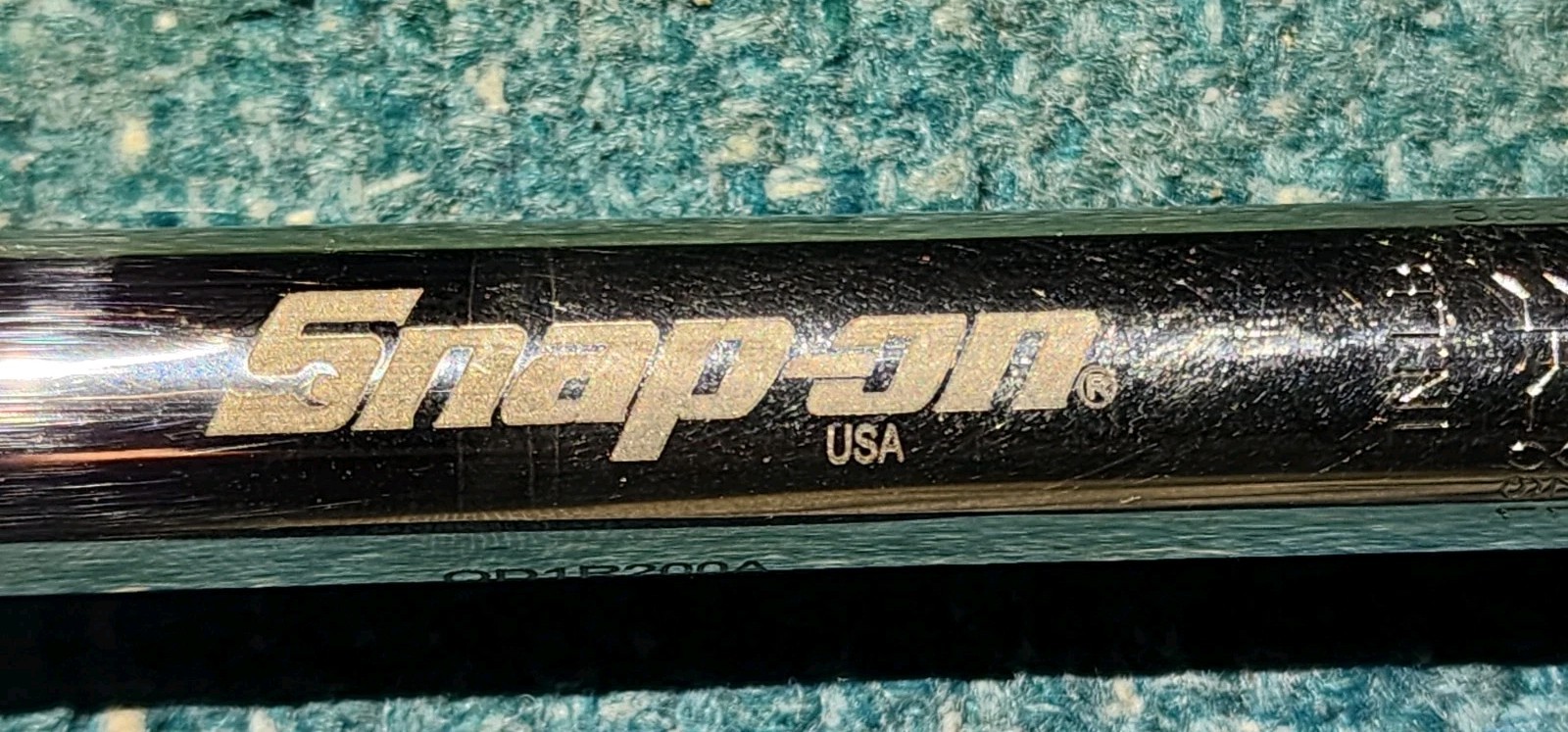 Snap On USA 1/4″ Adjustable Click-Type Ratcheting Torque Wrench QD1R200A. Used.