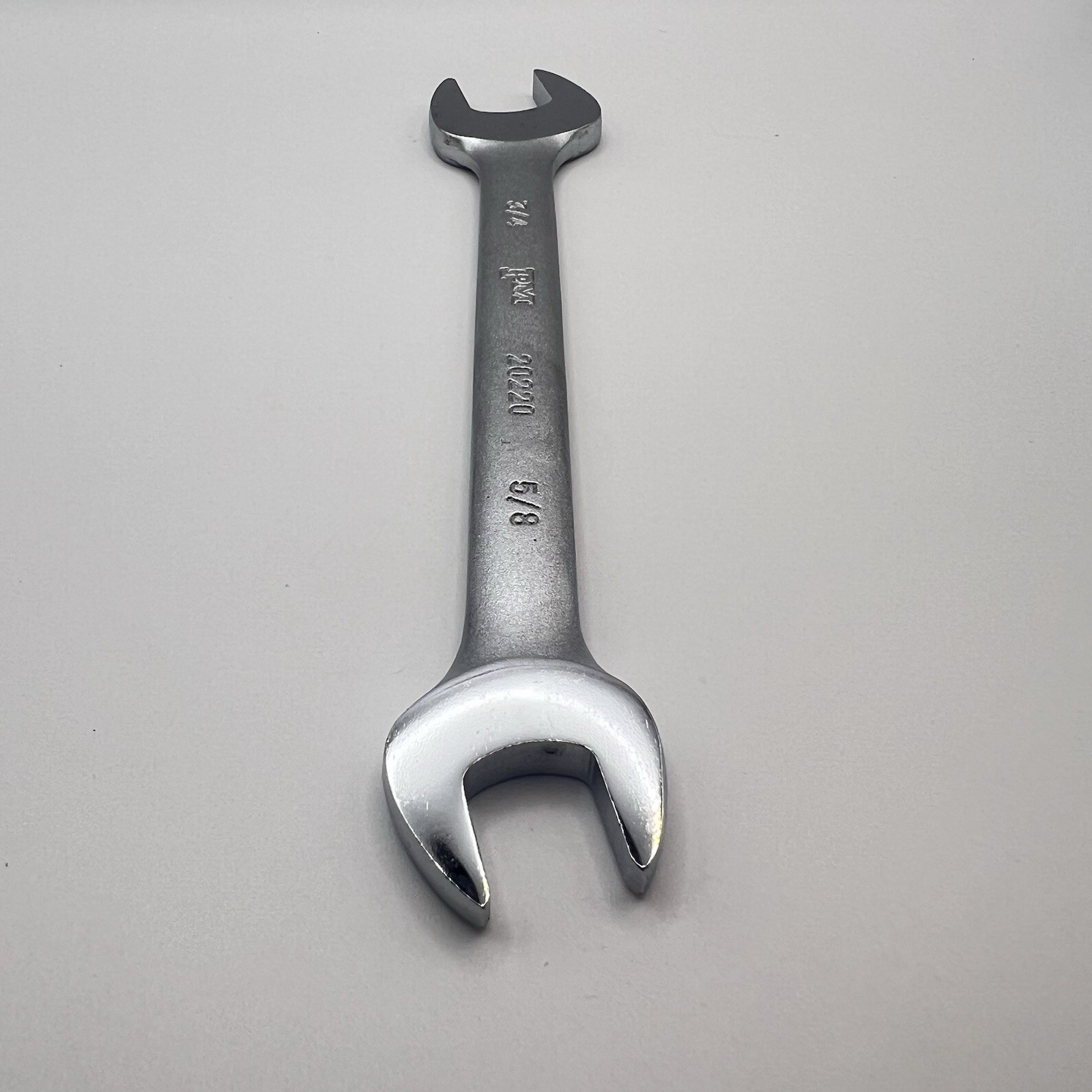 Popular Mechanics 3/4” x 5/8” Double Open End Wrench SAE Satin Finish 20220 NOS