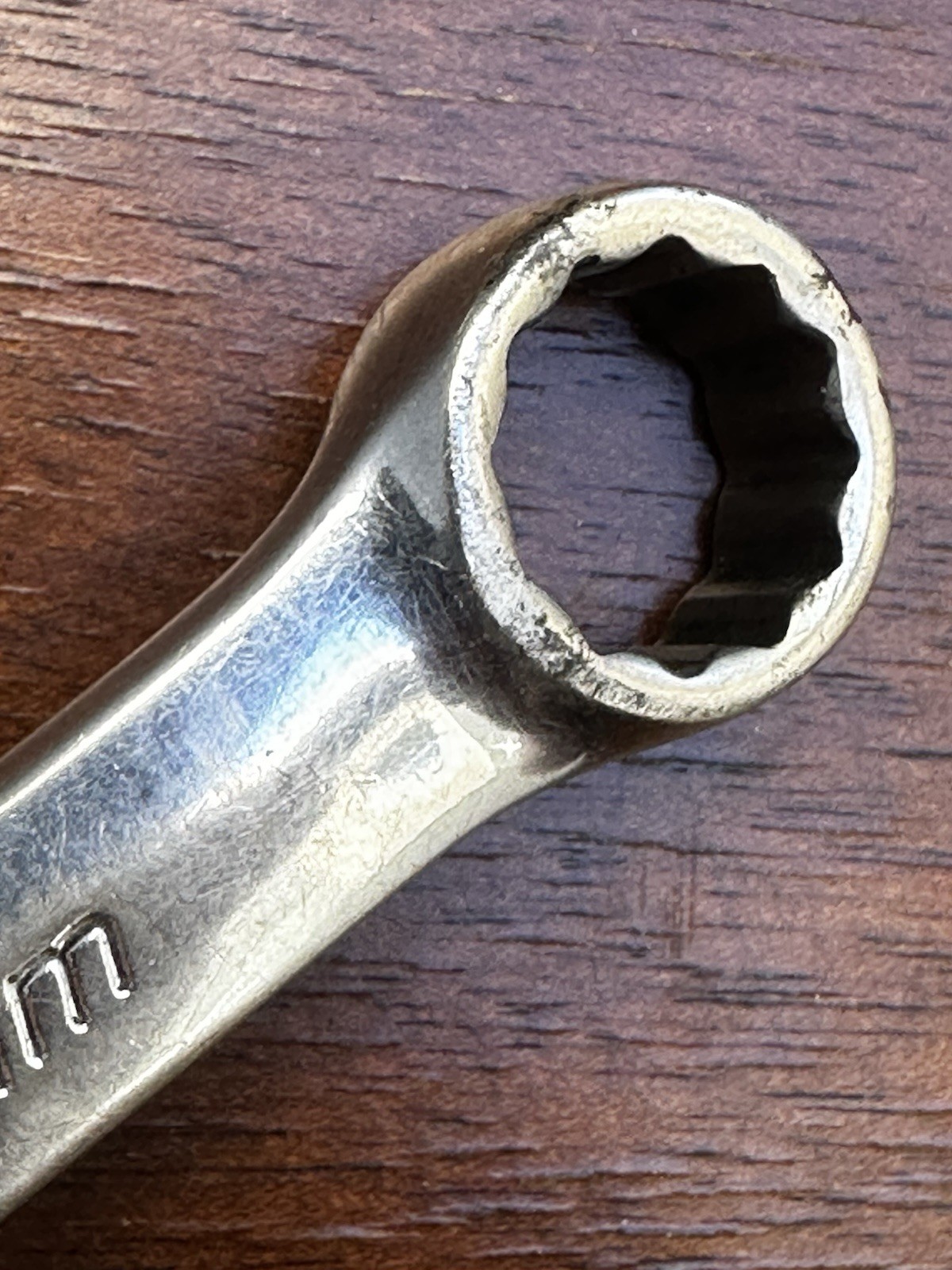 Snap-on Tools 12MM Chrome Combination Wrench / New Logo OEXM120A Snap On 12 USA