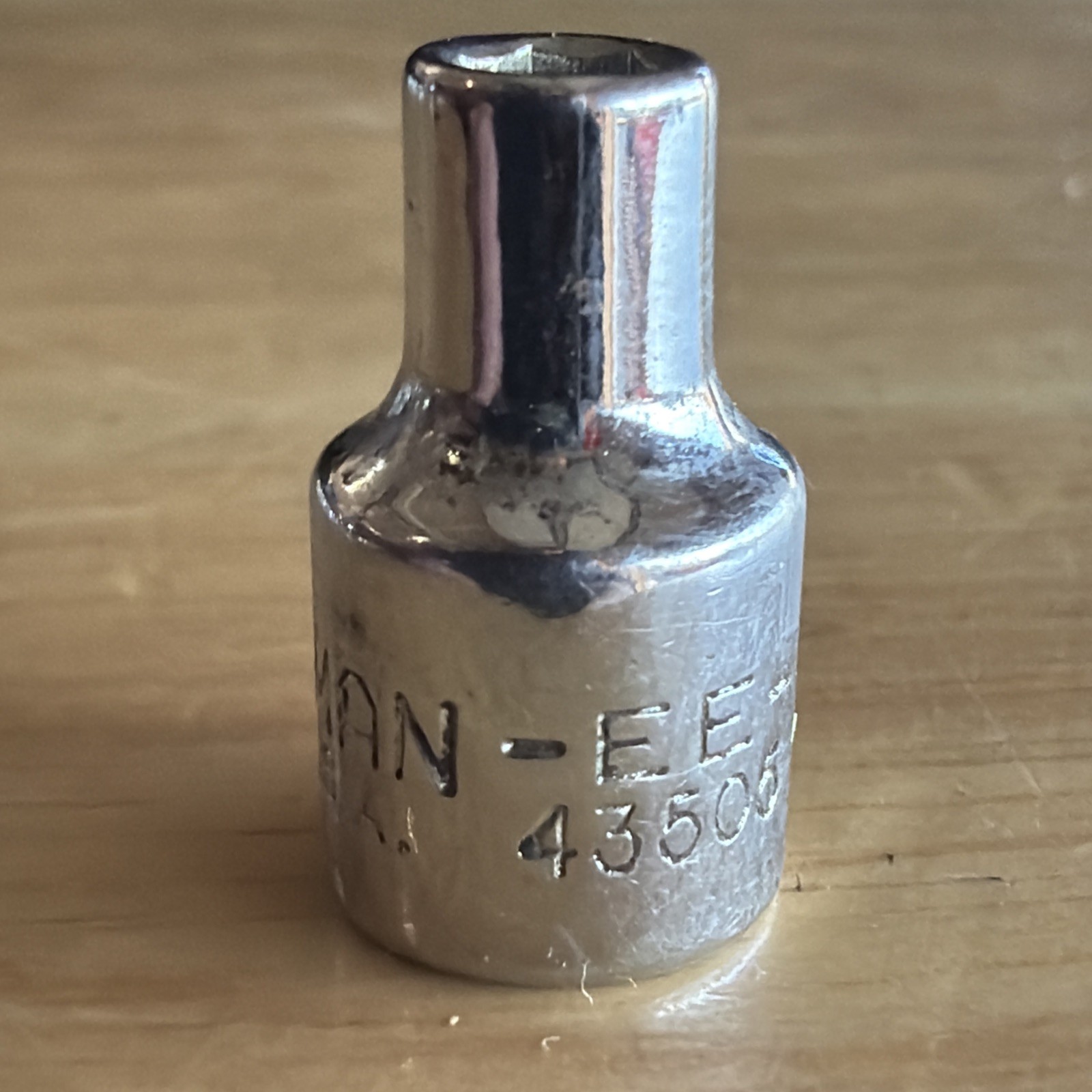 Craftsman 4mm Shallow Socket 1/4″ Drive 6 Point EE Series 43505 USA