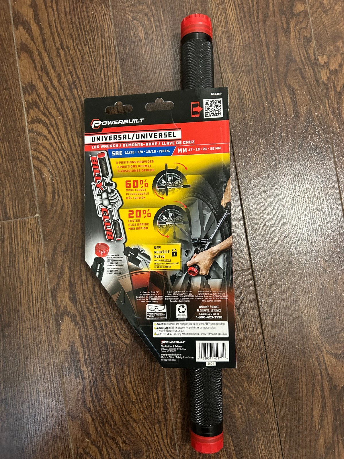 Powerbuilt Billy Club Universal Lug Wrench