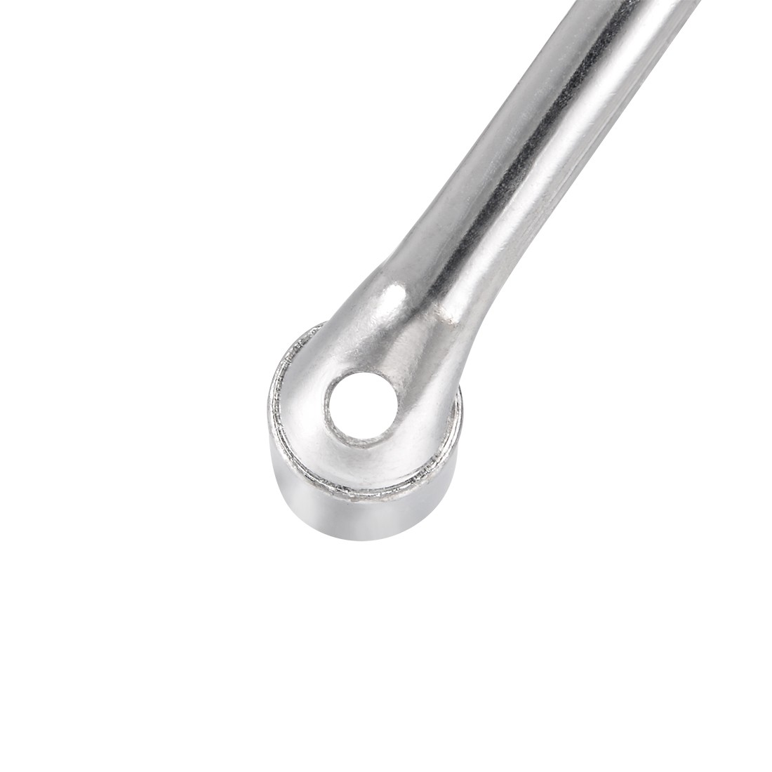 8mm Metric L Shaped Angled Open Hex 6 point Socket Wrench Silver New