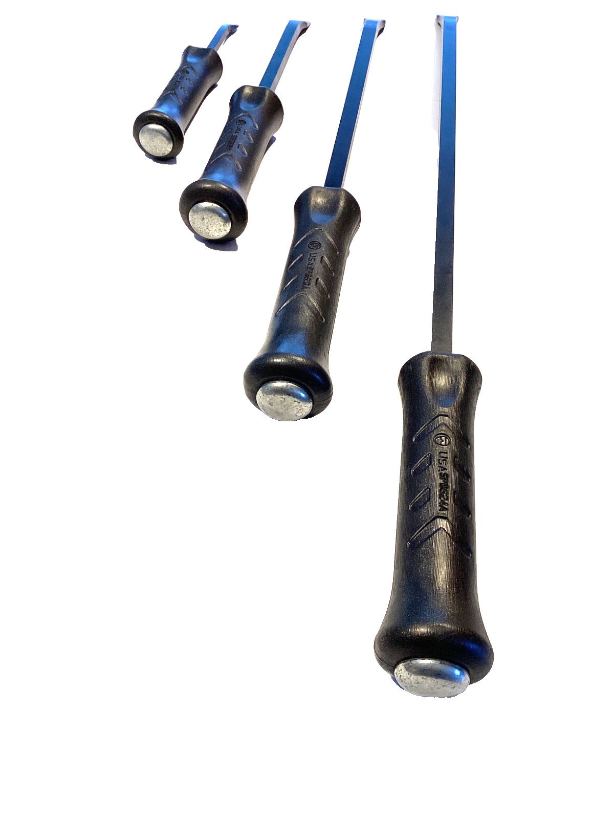 Snap on USA SPBS704A 4 Piece Dark Titanium Hard Handle STRIKING Pry Bar Set MINT
