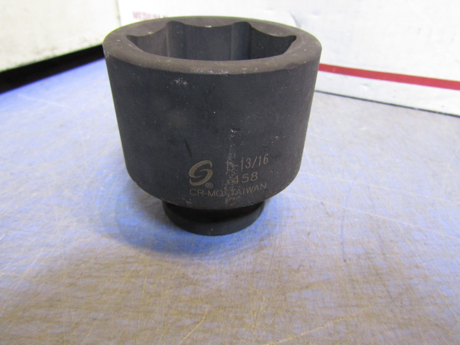 1 – Sunex CR-MO 458- 3/4” Drive 1-13/16”- 6 Point Standard Impact Socket NEW
