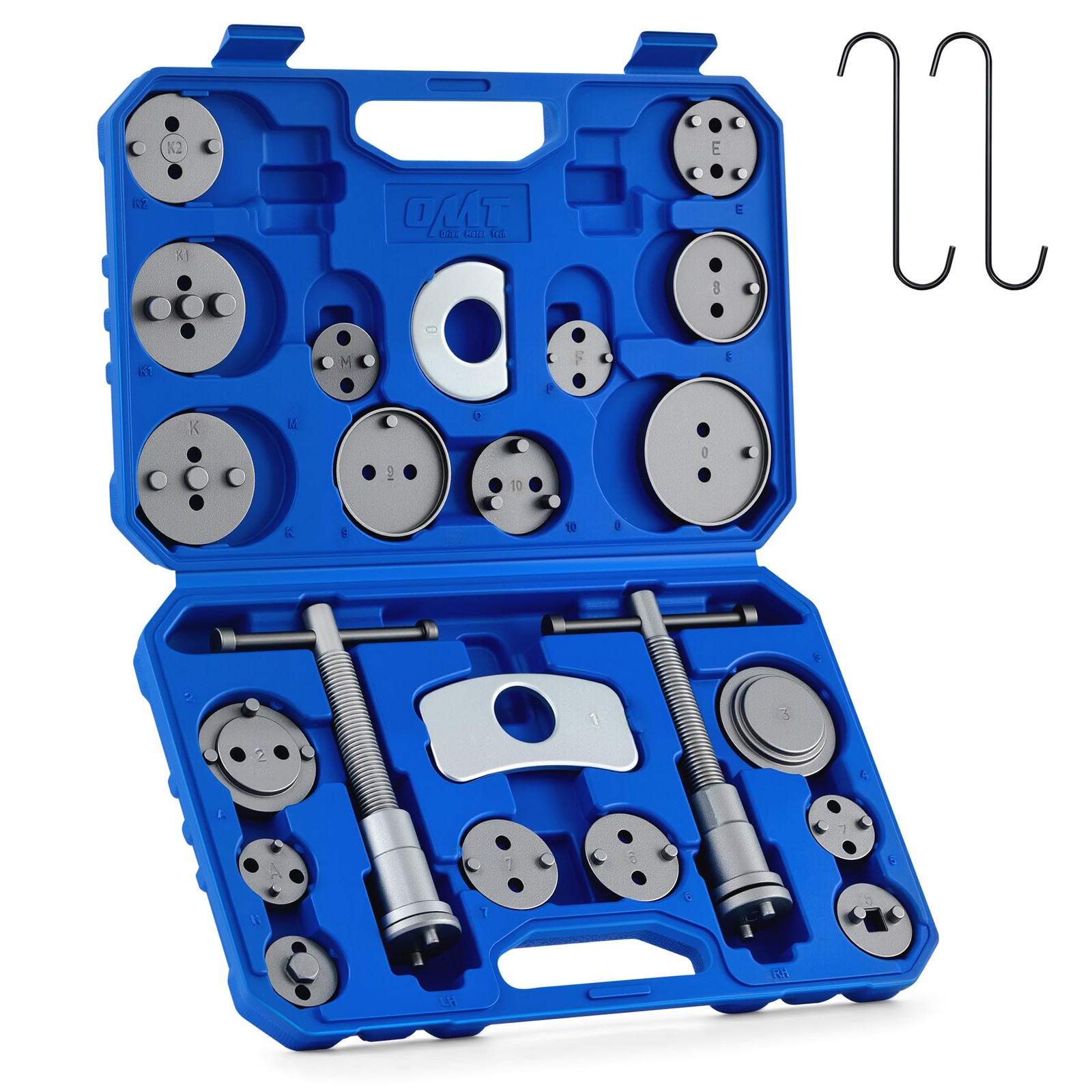 Orion Motor Tech Brake Caliper Wind Back Tool Kit, 24pc Brake Caliper Compres…