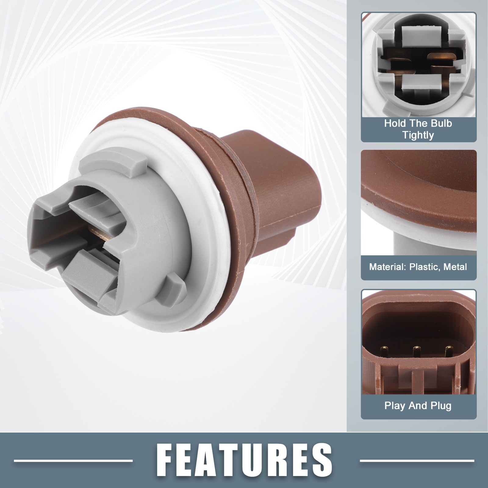Park and Turn Signal Light Socket Holder TWO Custom For Dodge Grand Caravan