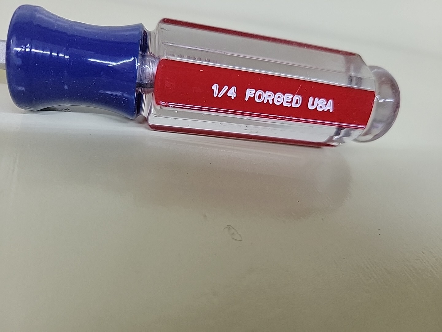 Craftsman 41585 Flat Slot Screwdriver 1/4″ Tip WF 12″ Square Shaft 16″ LONG USA