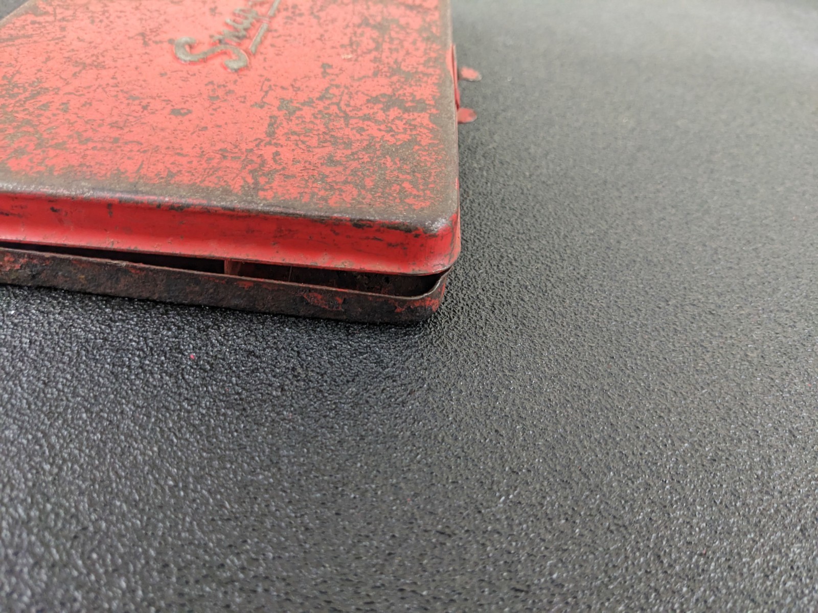 #bp277 Snap On KRA-275 Tool Box Red Metal Case for 1/4″ Drive Socket Set