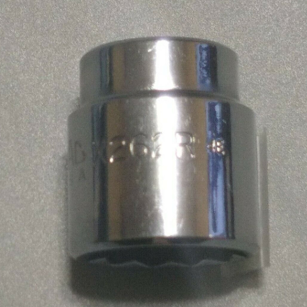 MAC TOOLS X262R, 3/8″ DRIVE, 13/16″ SOCKET, SHALLOW, 12 POINT.