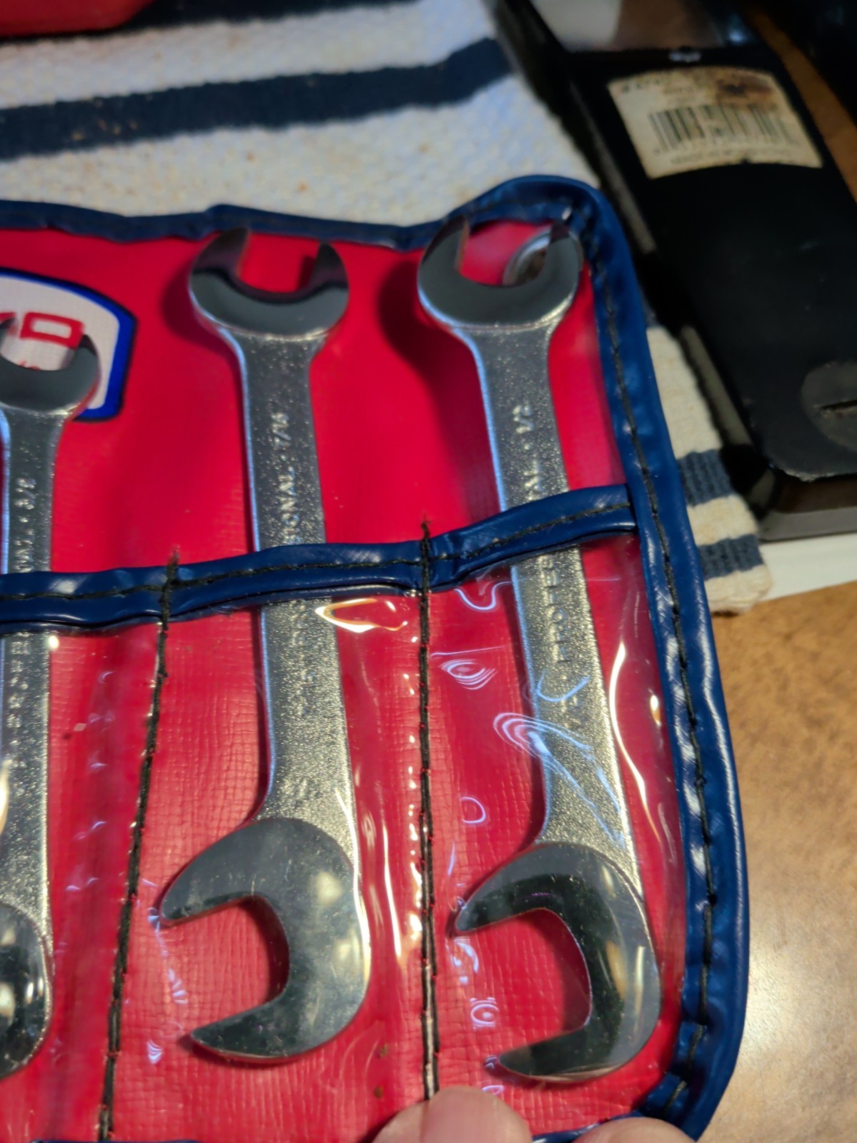 Proto Professional 9 Piece Open End Ignition Wrench Set 7/32″ – 1/2″