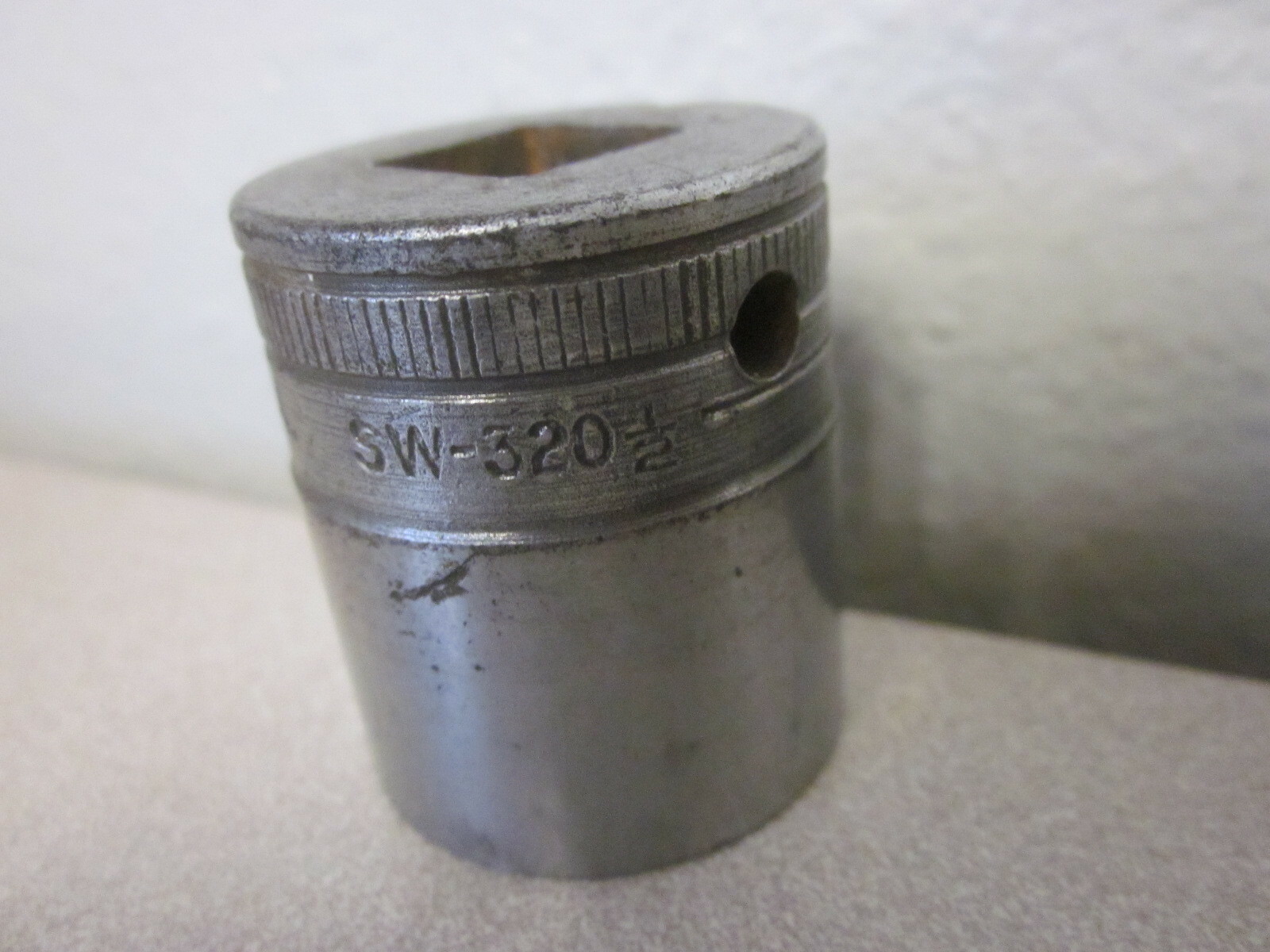 Used Snap on Tools 12pt 1/2in Drive SAE Socket SW-320 1/2 SW320-1/2 1″ SW-320#K
